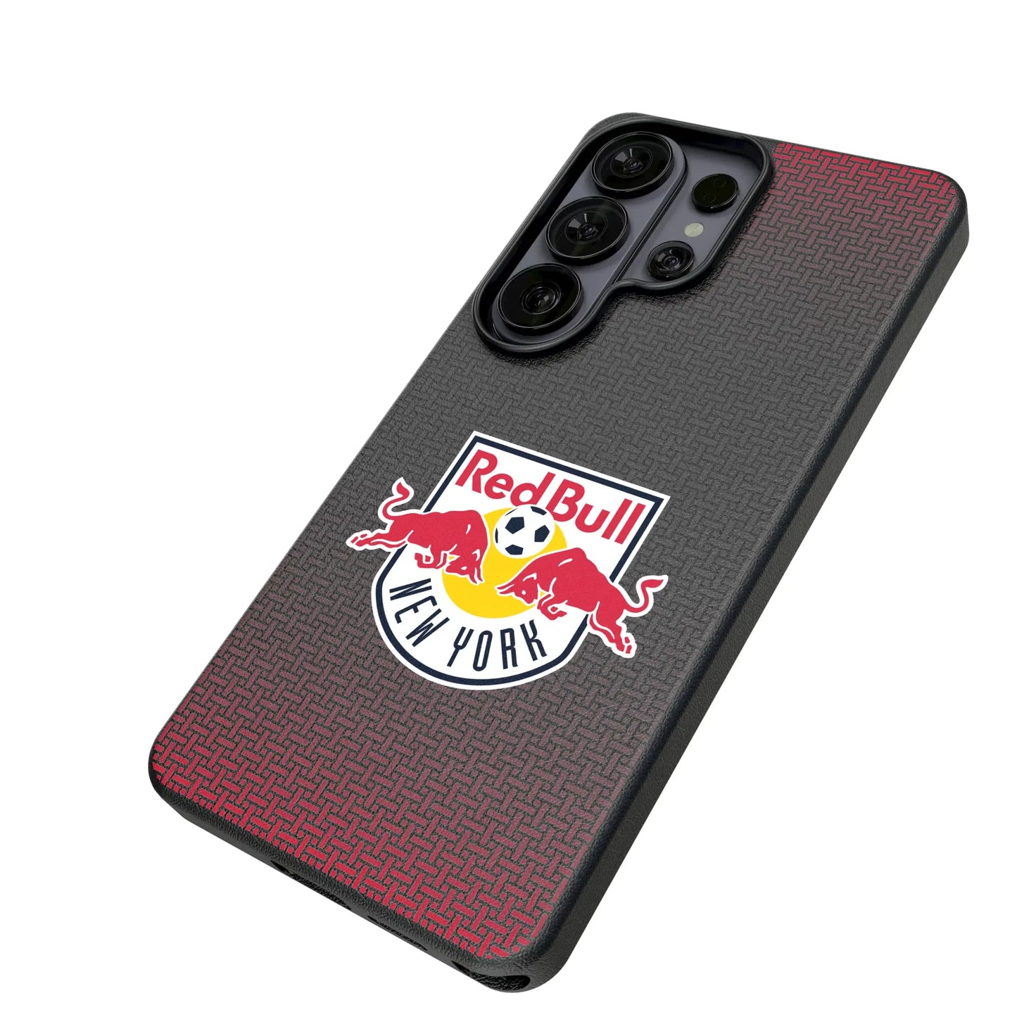 New York Red Bulls Linen MagSafe Compatible Phone Case for Samsung Galaxy