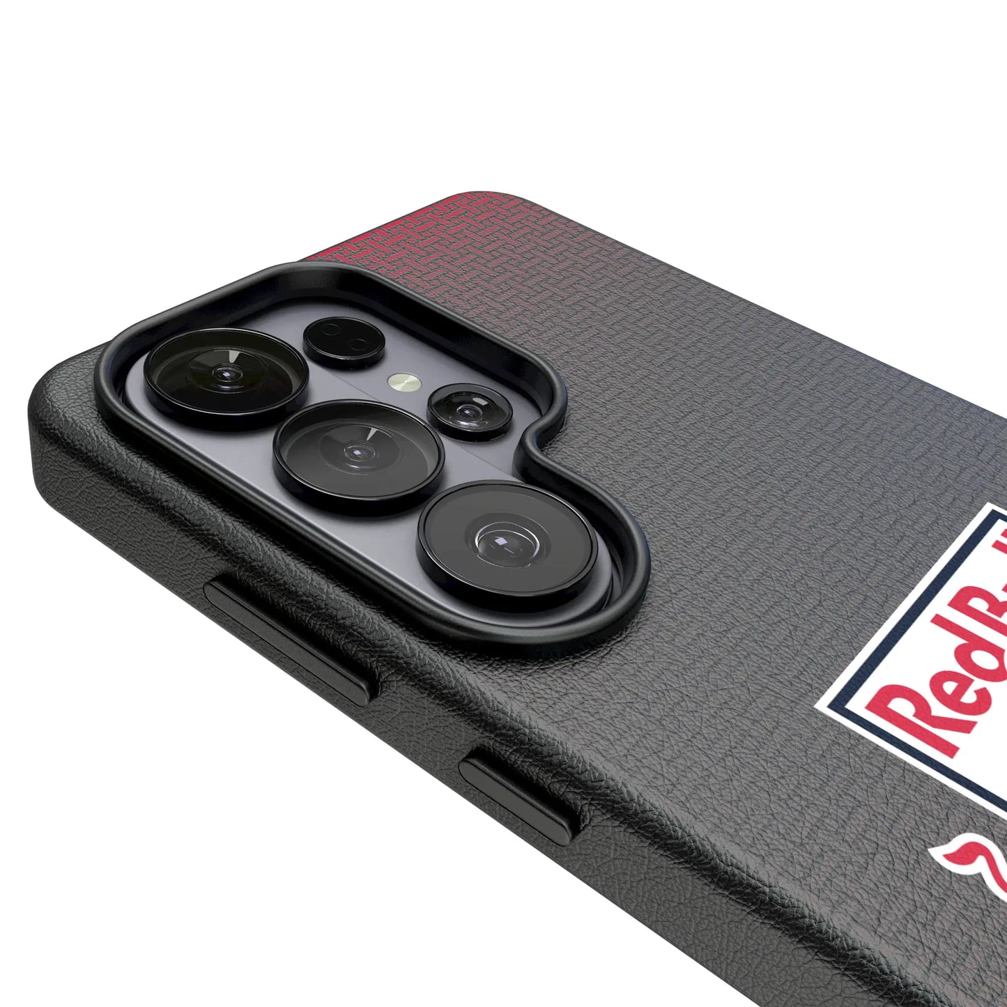 New York Red Bulls Linen MagSafe Compatible Phone Case for Samsung Galaxy