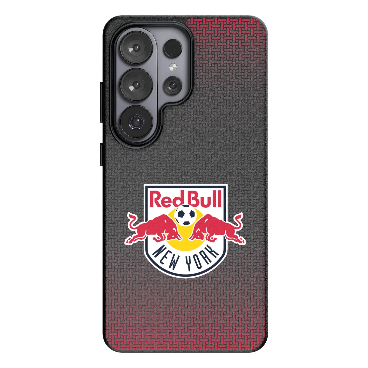 New York Red Bulls Linen MagSafe Compatible Phone Case for Samsung Galaxy