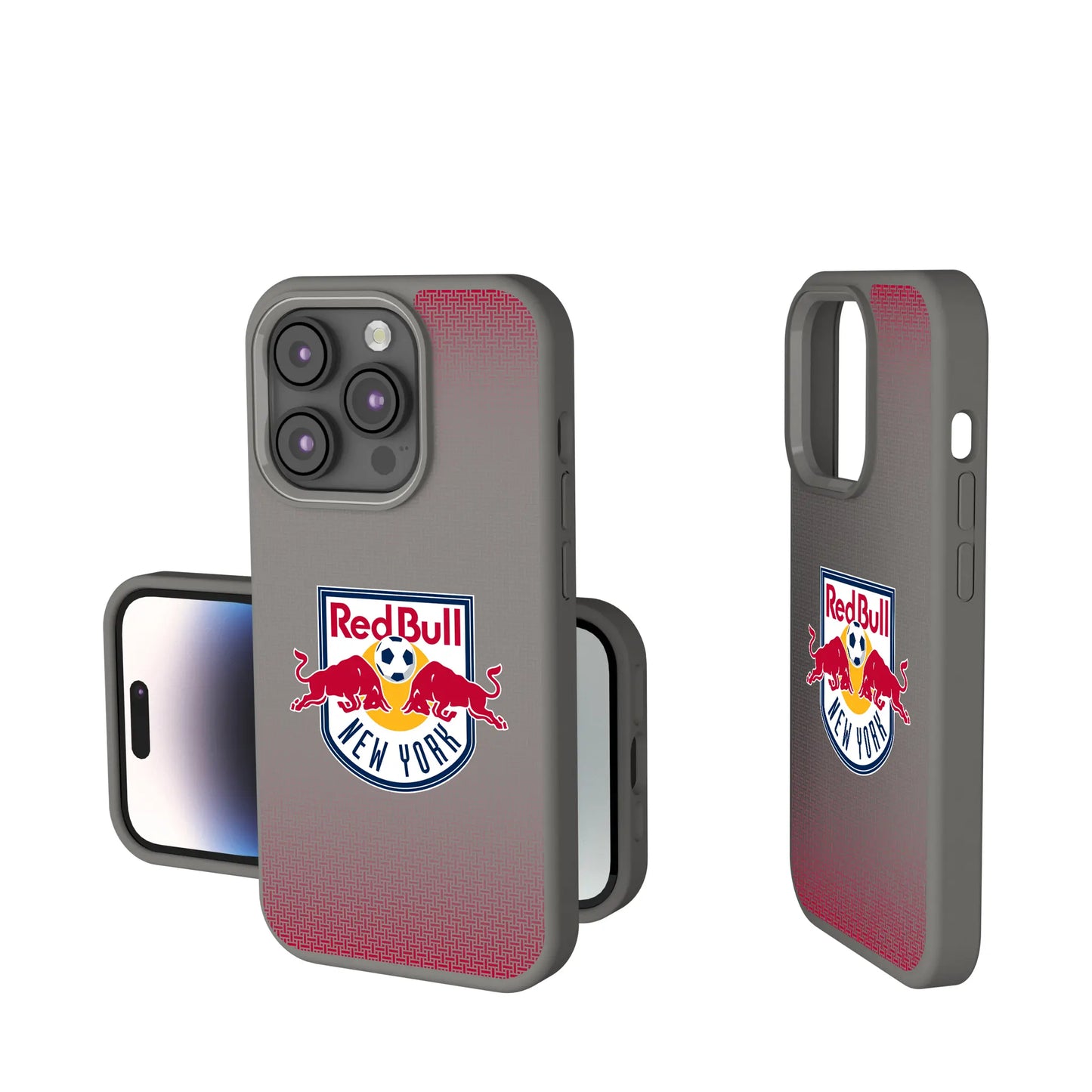 New York Red Bulls Linen Soft Touch Phone Case for Apple iPhone