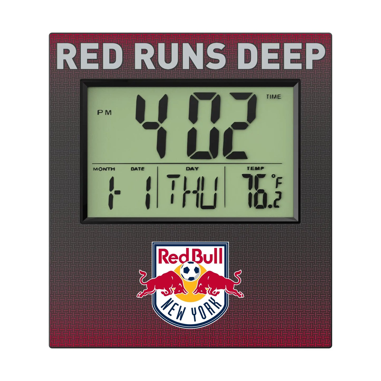 New York Red Bulls Linen Wall Clock