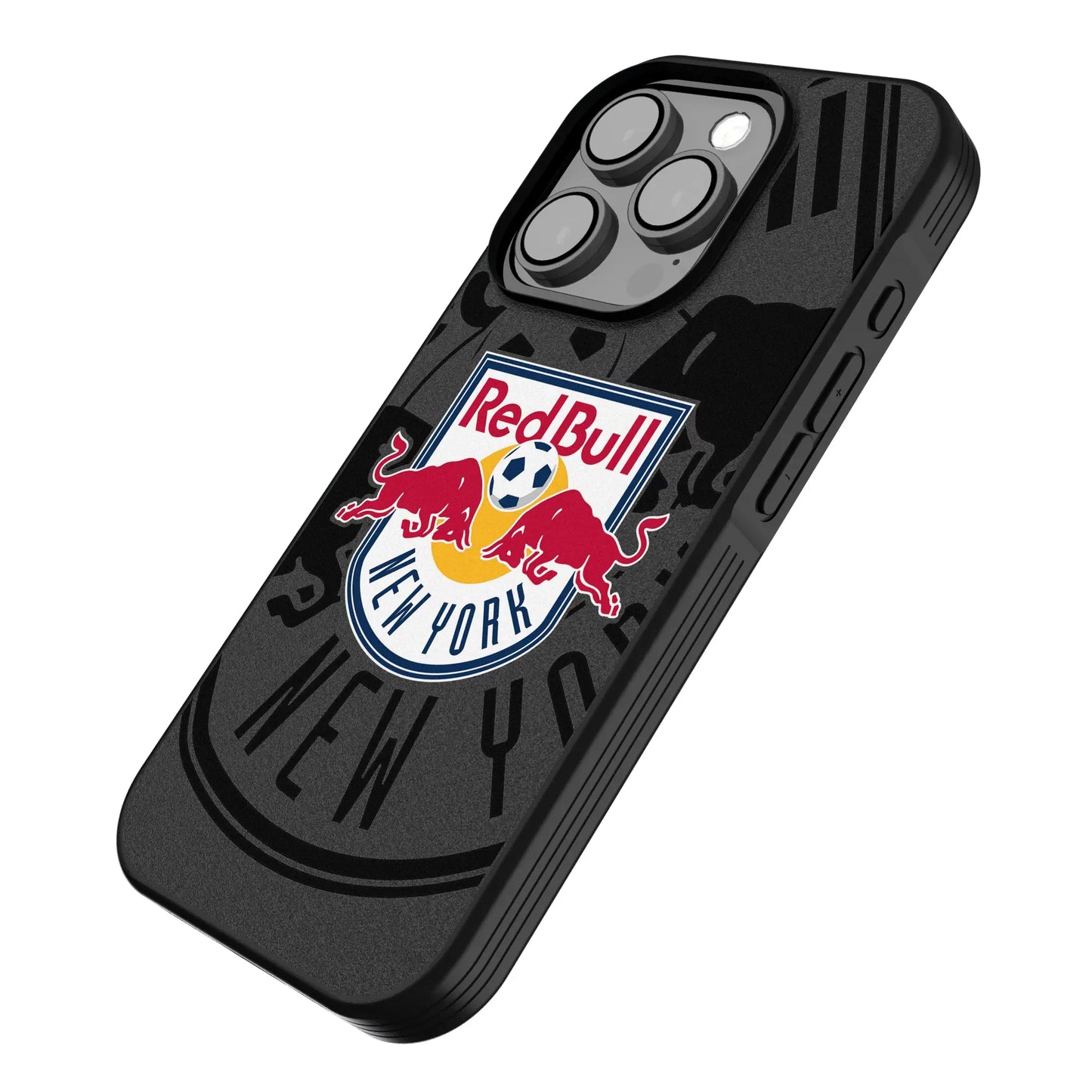New York Red Bulls Monocolor Tilt Bump Phone Case for Apple iPhone