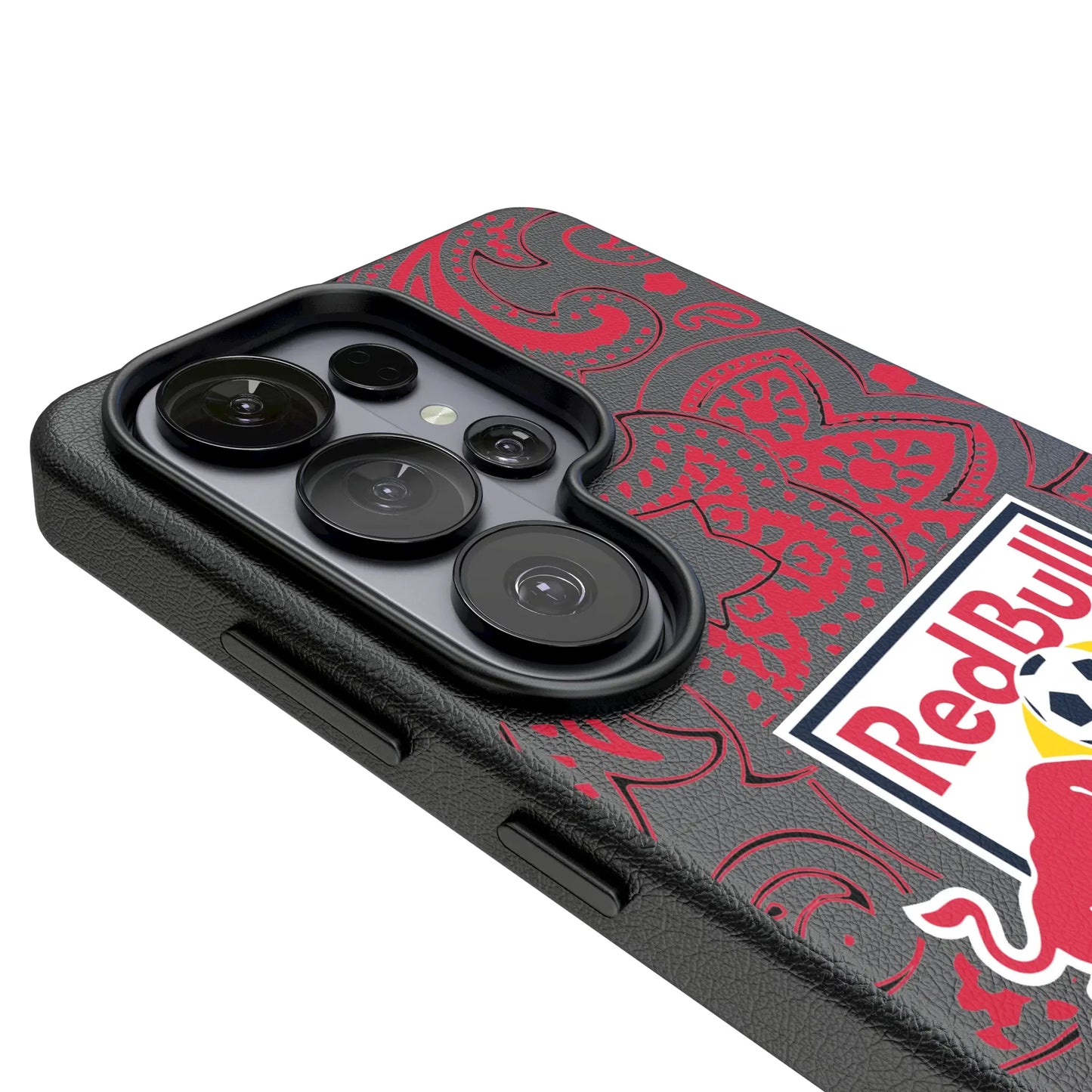 New York Red Bulls Paisley MagSafe Compatible Phone Case for Samsung Galaxy