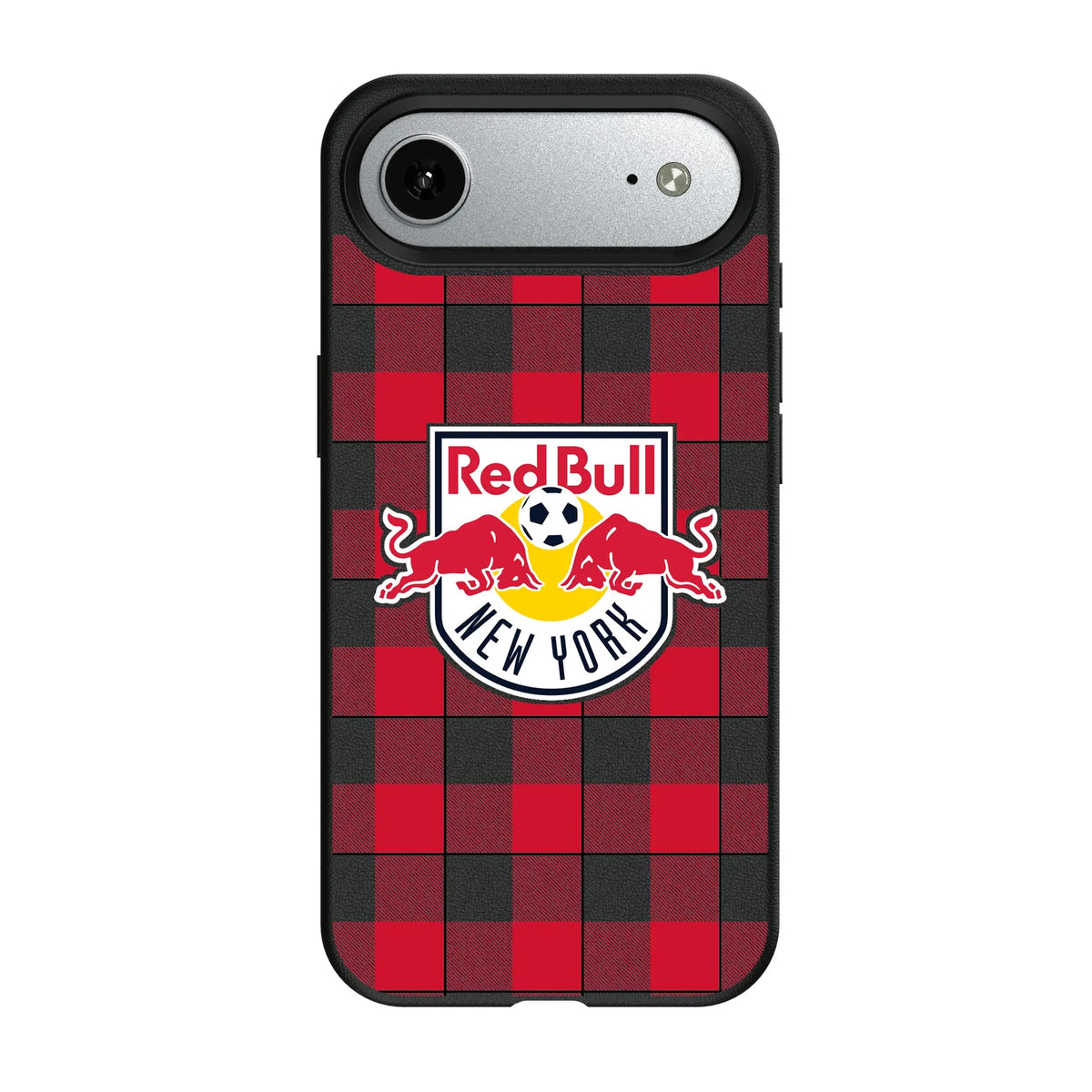 New York Red Bulls Plaid MagSafe Compatible Phone Case for Apple iPhone