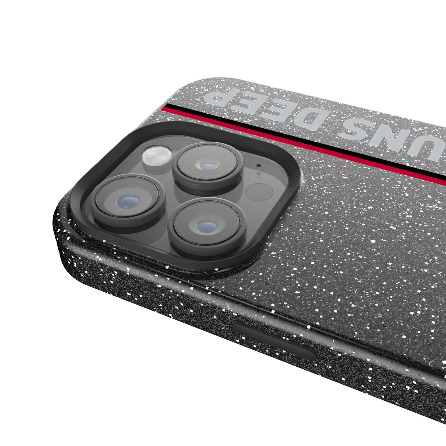 New York Red Bulls Sidebar Black Bling Phone Case for Apple iPhone