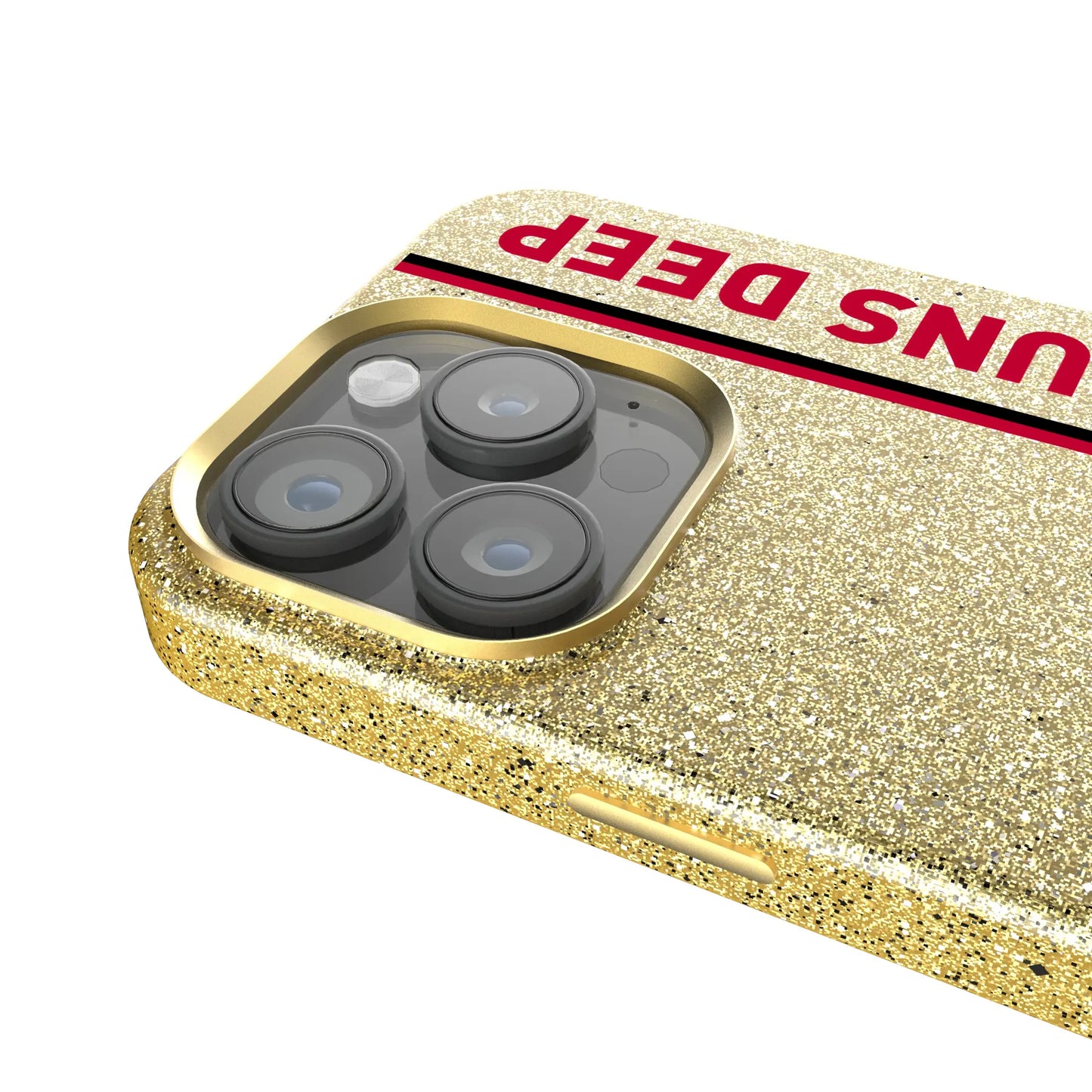 New York Red Bulls Sidebar Bling Phone Case for Apple iPhone