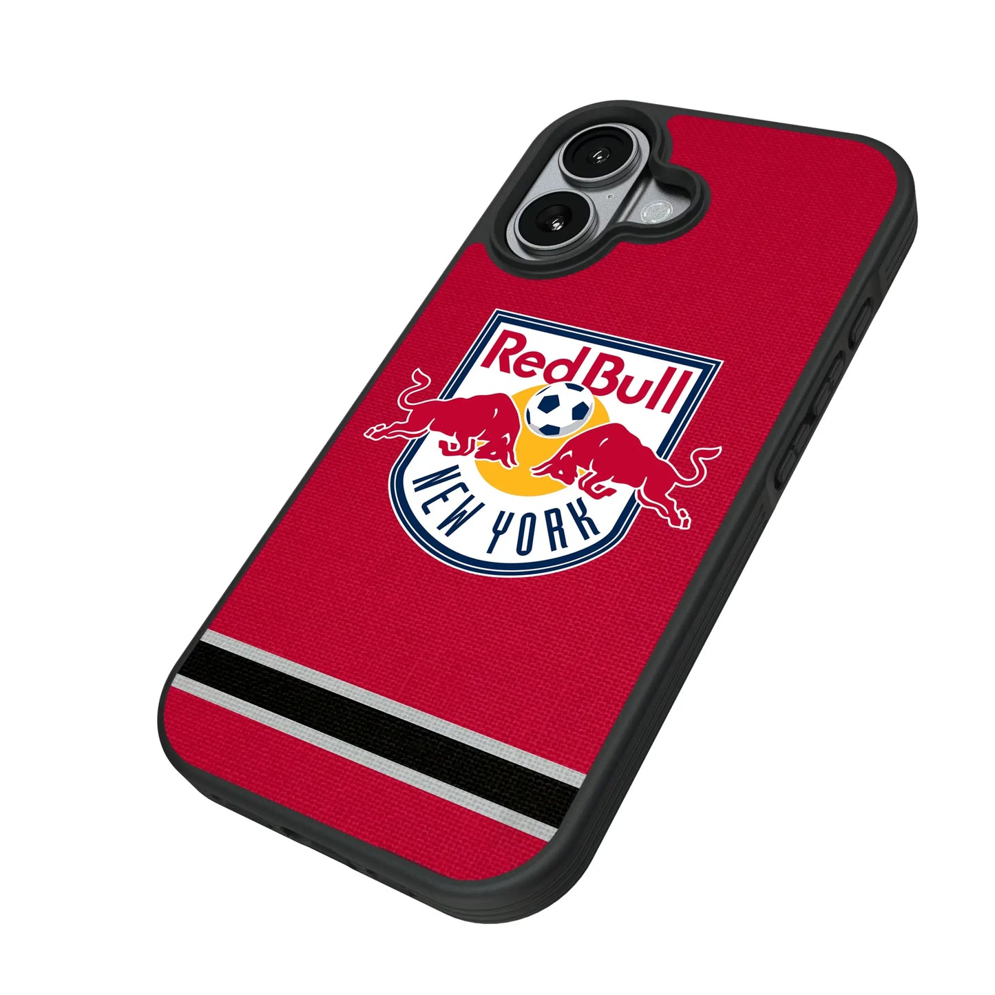 New York Red Bulls Stripe Bump Phone Case for Apple iPhone