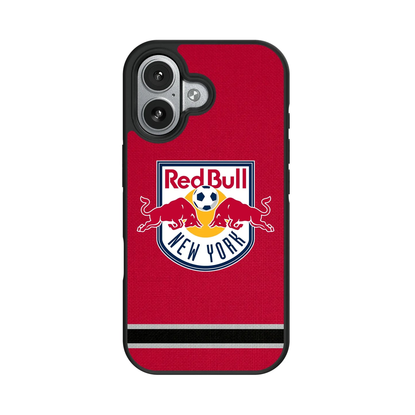 New York Red Bulls Stripe Bump Phone Case for Apple iPhone