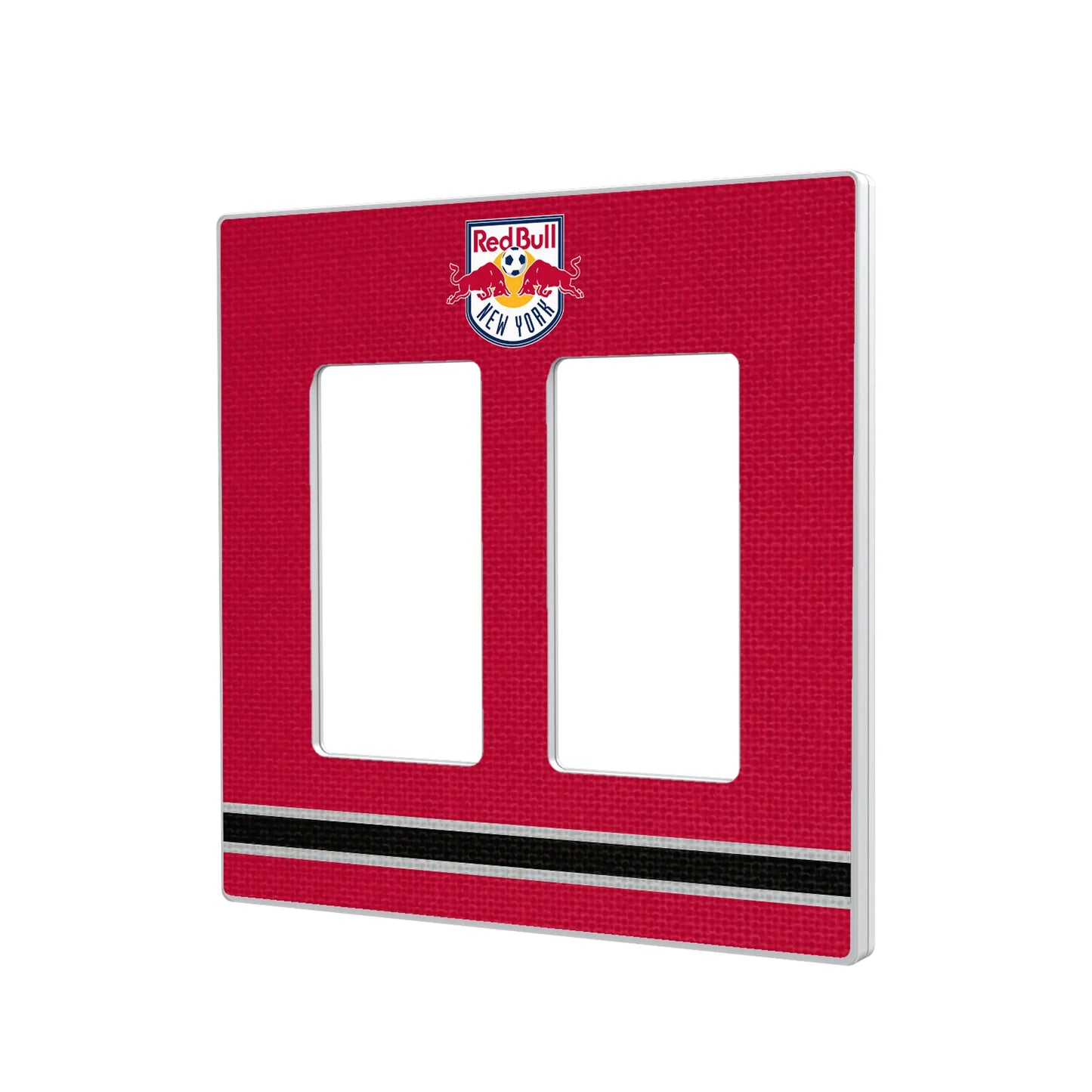 New York Red Bulls Stripe Hidden-Screw Light Switch Plate