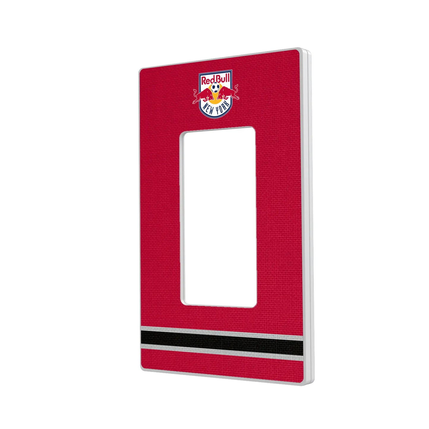 New York Red Bulls Stripe Hidden-Screw Light Switch Plate