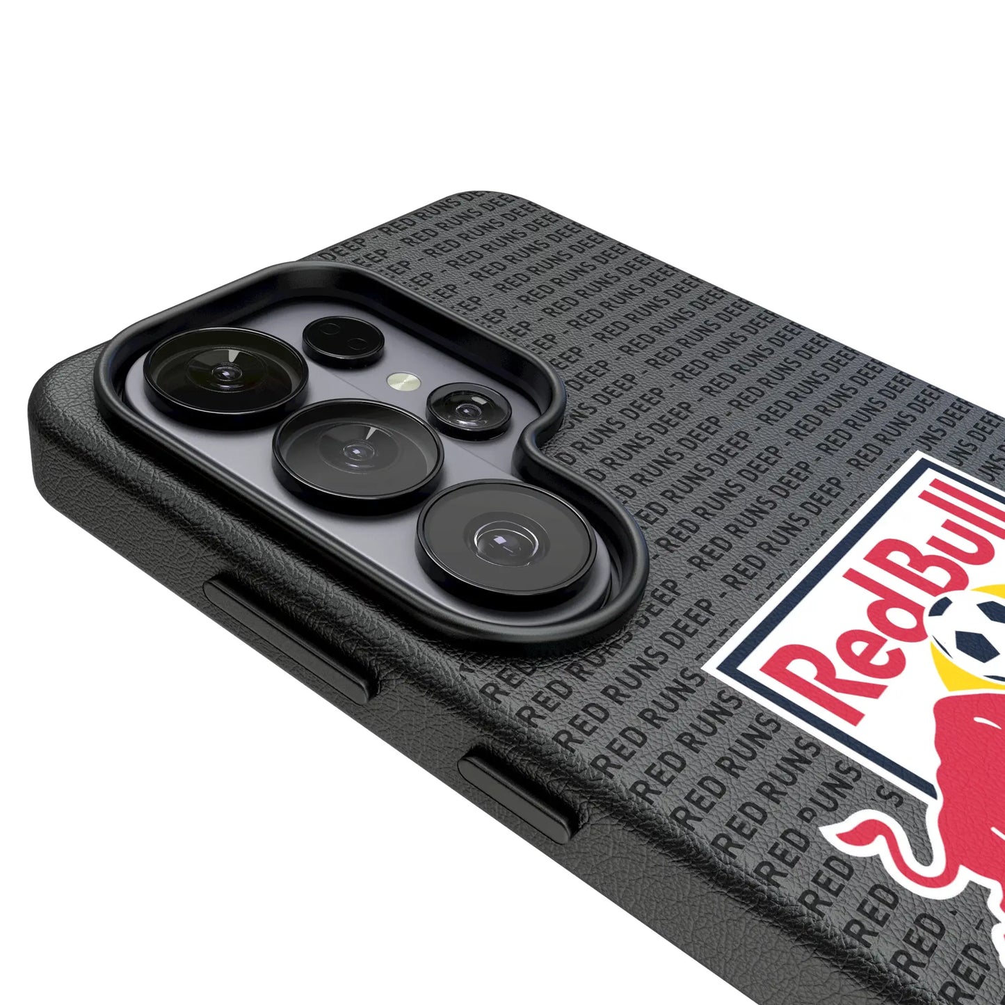 New York Red Bulls Text Backdrop MagSafe Compatible Phone Case for Samsung Galaxy