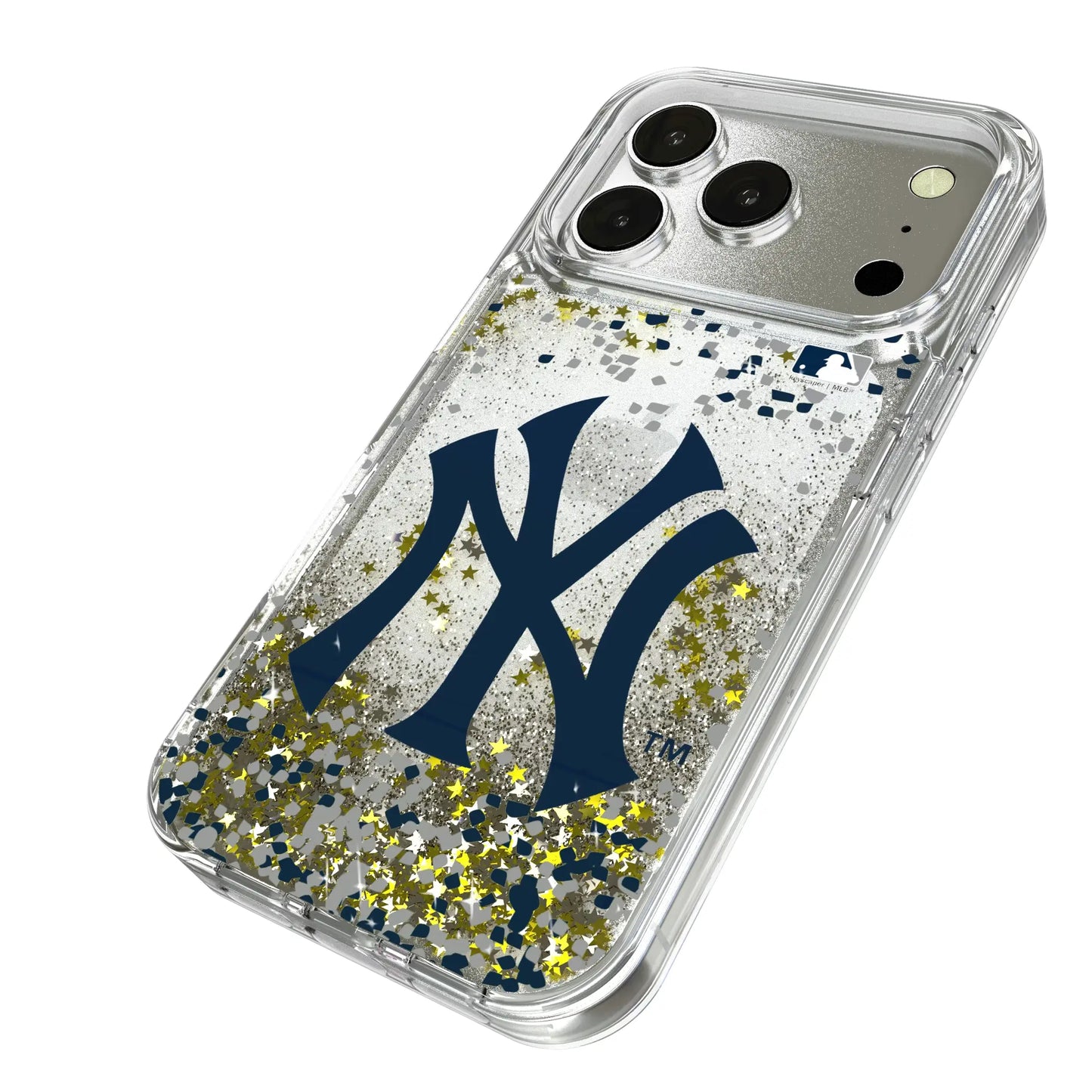 New York Yankees Confetti Glitter Phone Case for Apple iPhone