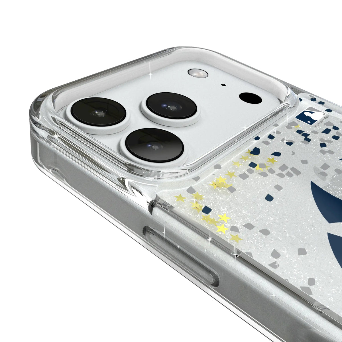 New York Yankees Confetti Glitter Phone Case for Apple iPhone