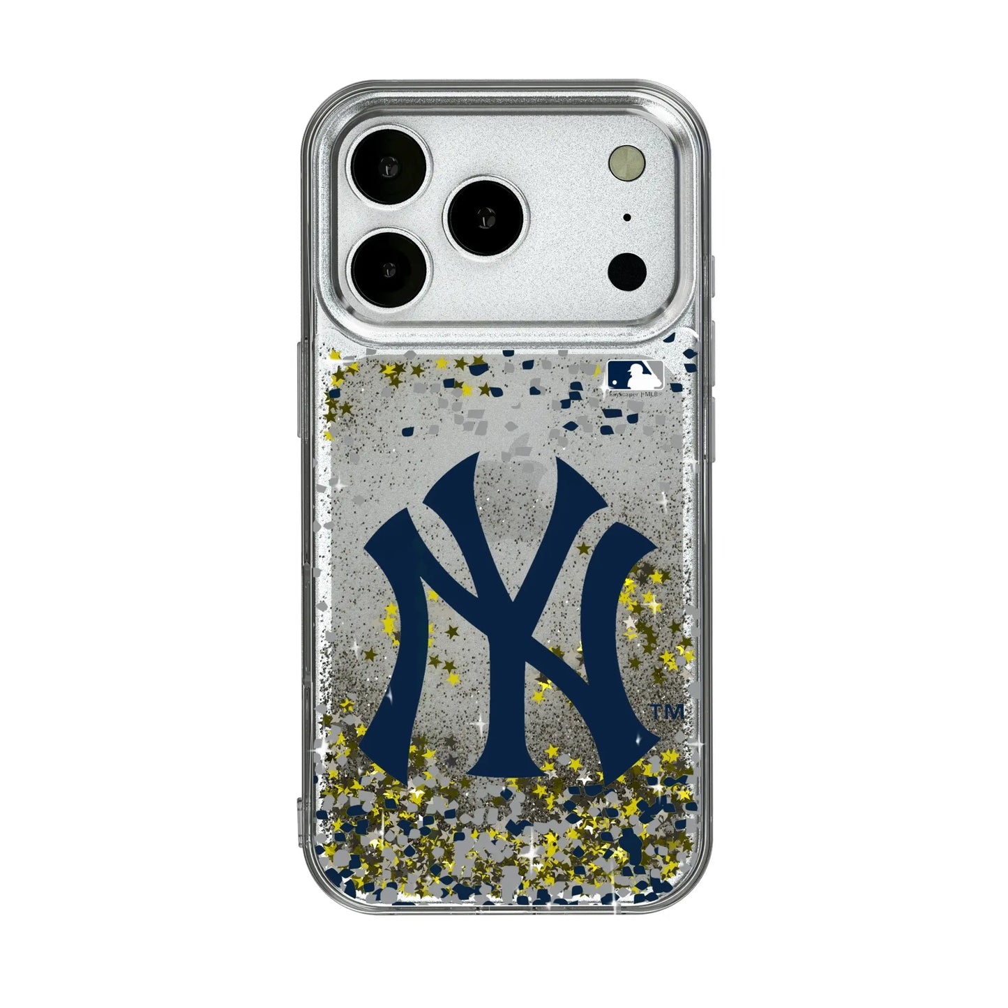 New York Yankees Confetti Glitter Phone Case for Apple iPhone