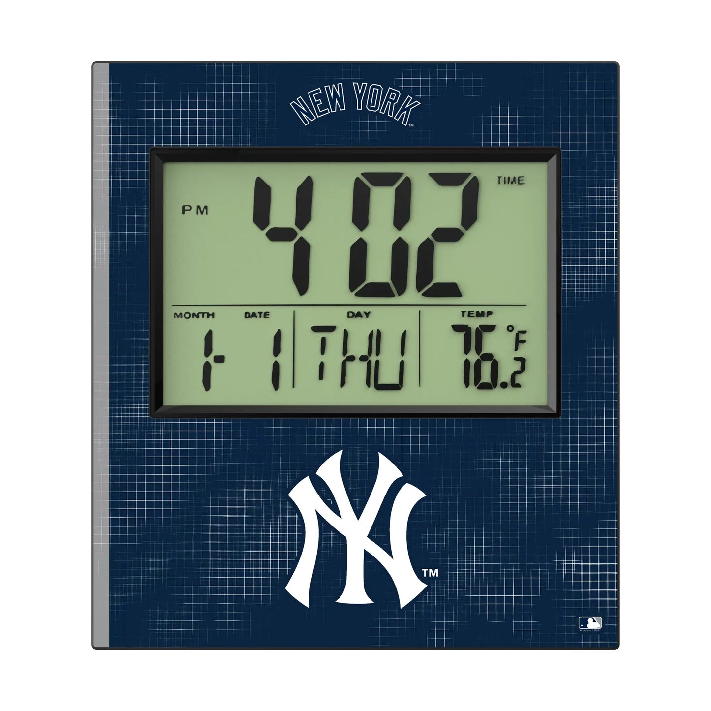 New York Yankees Hatch Wall Clock
