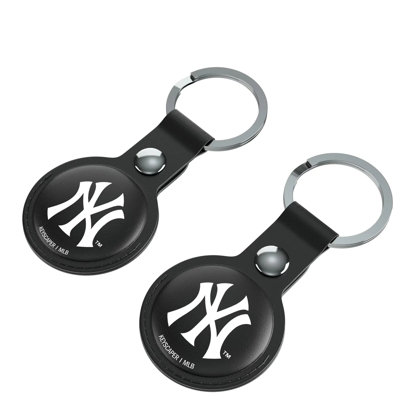New York Yankees Insignia Black Airtag Holder 2-Pack