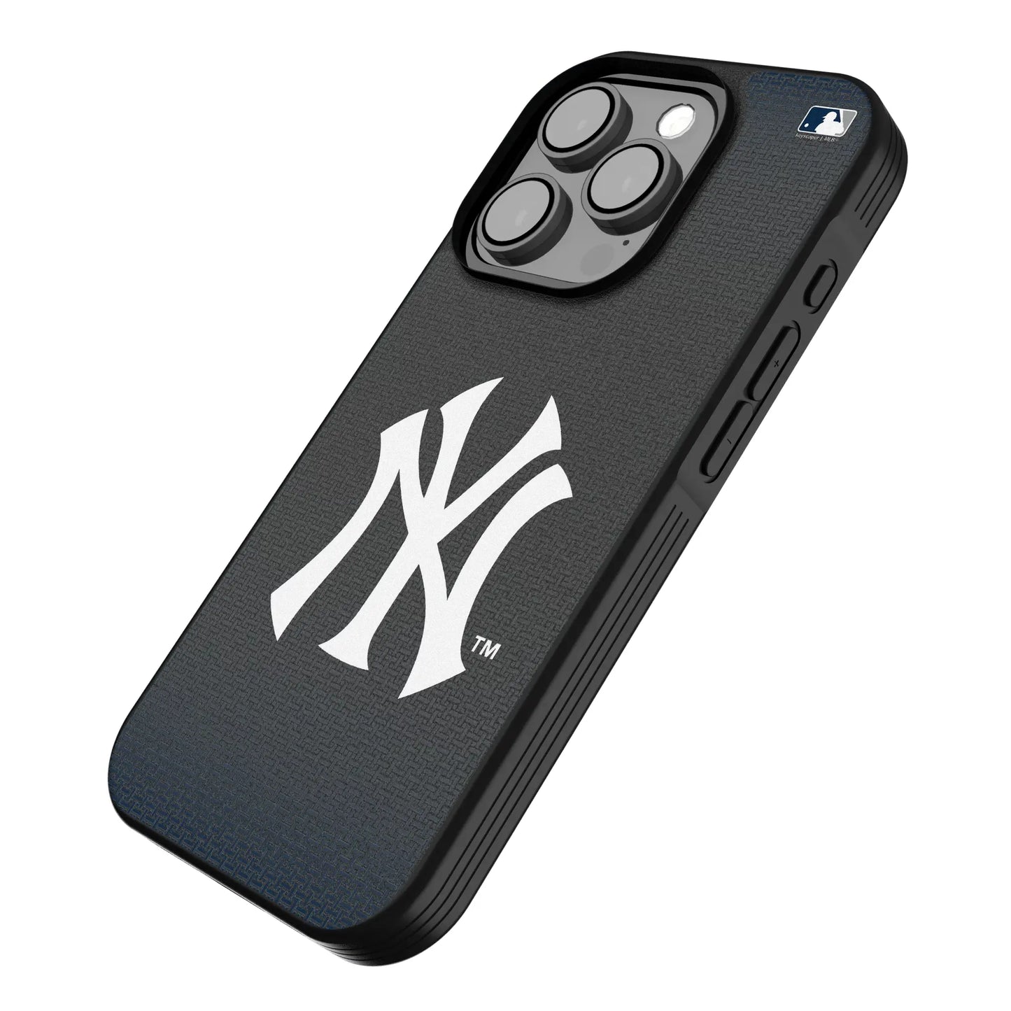 New York Yankees Linen Bump Phone Case for Apple iPhone