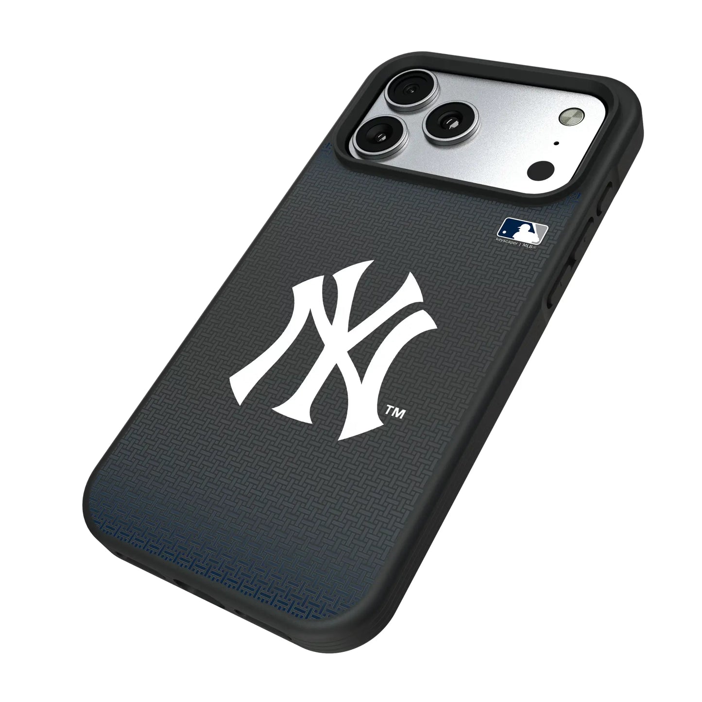 New York Yankees Linen Bump Phone Case for Apple iPhone