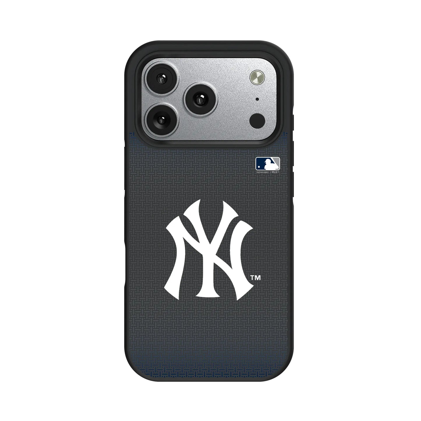 New York Yankees Linen Bump Phone Case for Apple iPhone