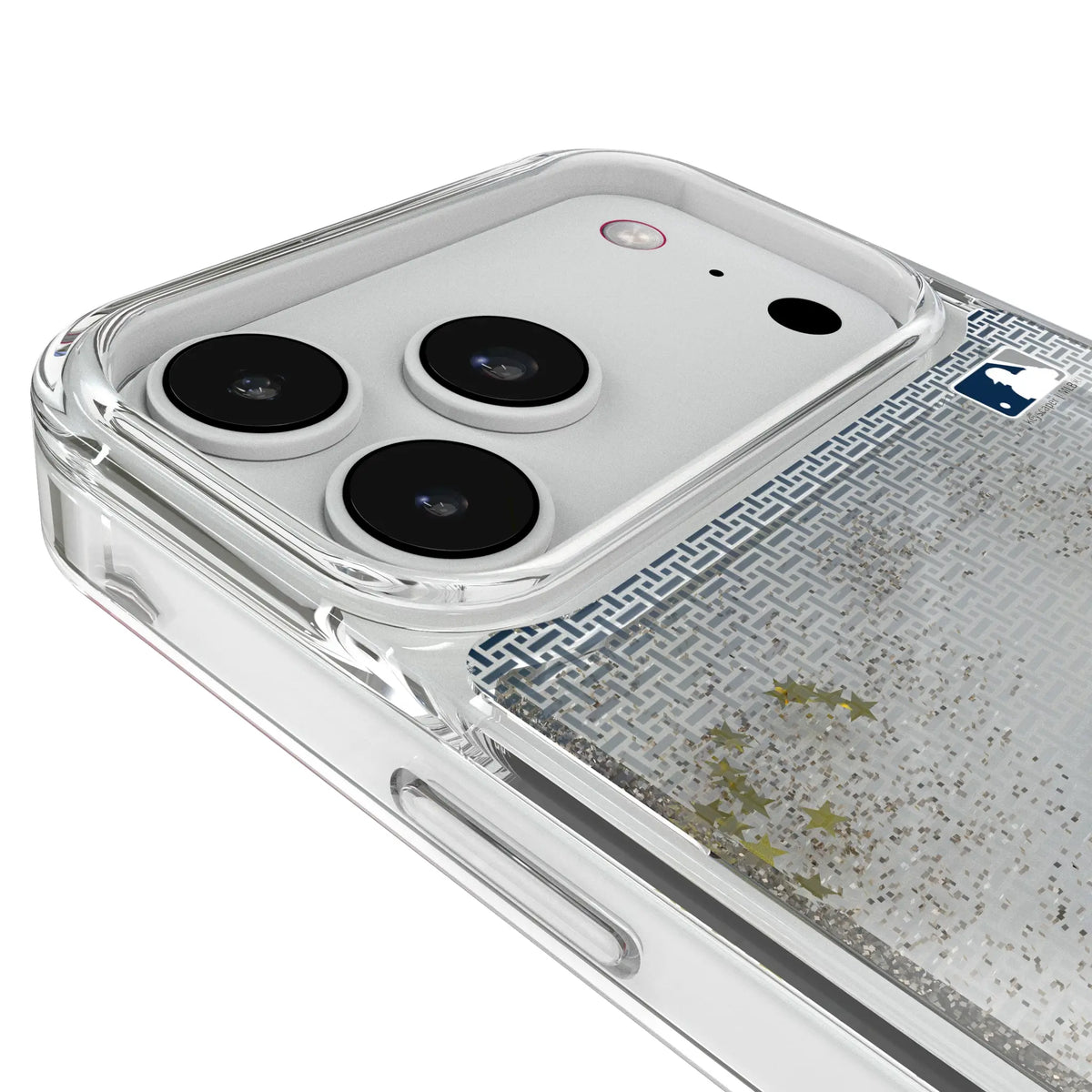 New York Yankees Linen Glitter Phone Case for Apple iPhone