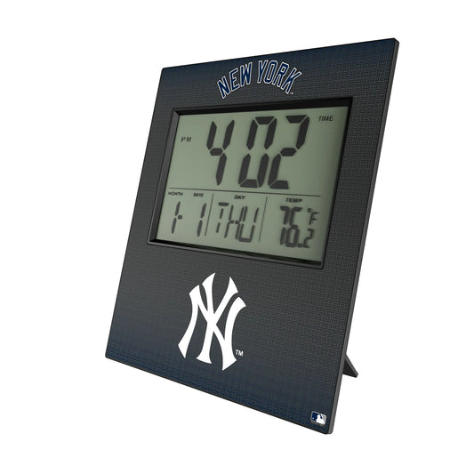 New York Yankees Linen Wall Clock