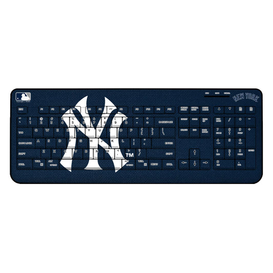 New York Yankees Solid Wireless USB Keyboard