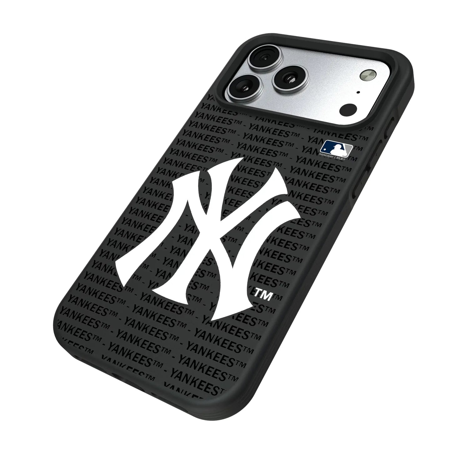 New York Yankees Text Backdrop Bump Phone Case for Apple iPhone
