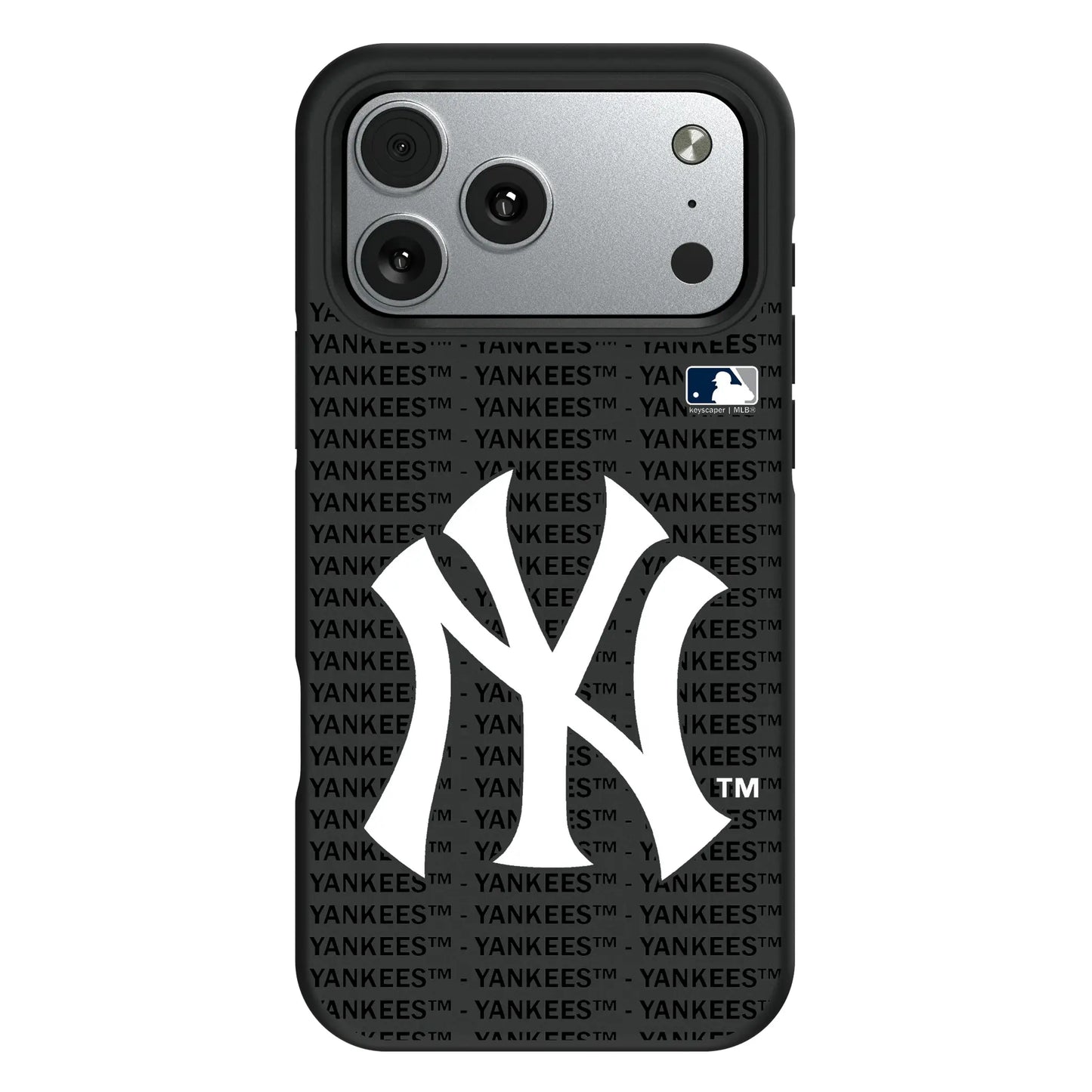 New York Yankees Text Backdrop Bump Phone Case for Apple iPhone