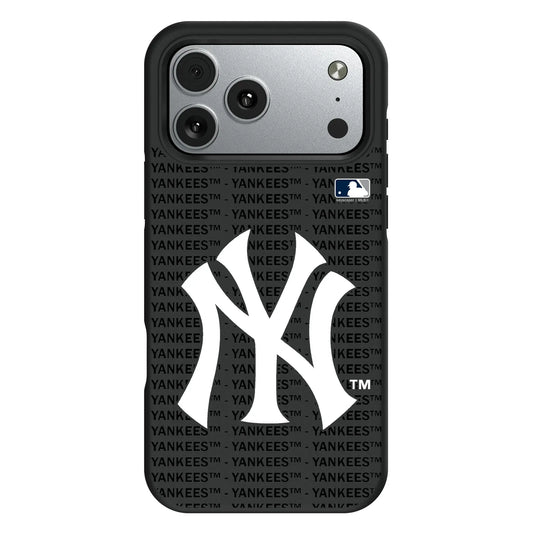 New York Yankees Text Backdrop Bump Phone Case for Apple iPhone