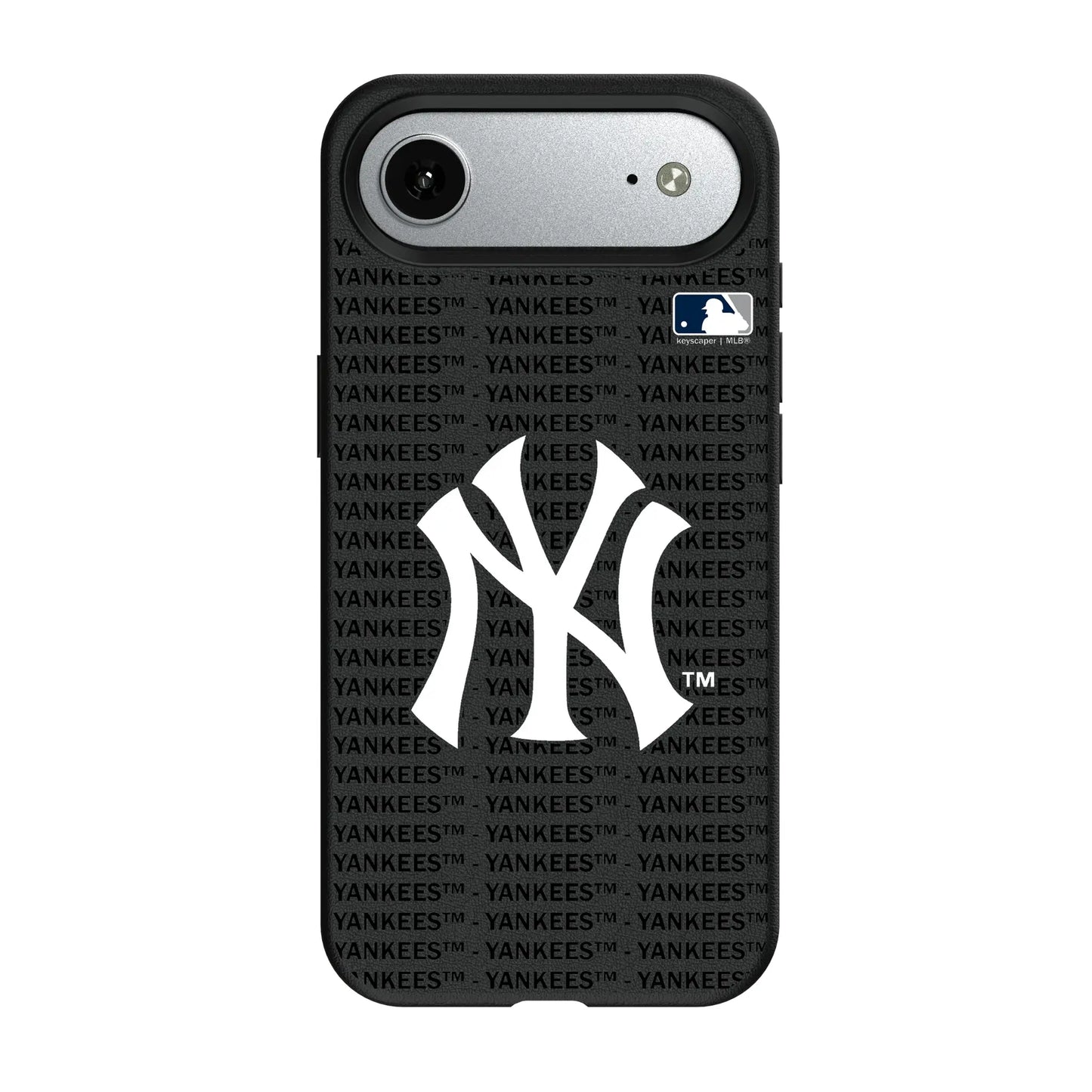 New York Yankees Text Backdrop MagSafe Compatible Phone Case for Apple iPhone