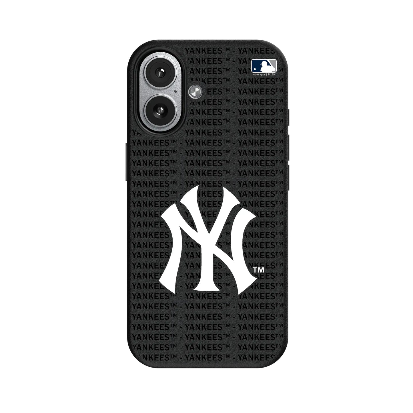New York Yankees Text Backdrop MagSafe Compatible Phone Case for Apple iPhone