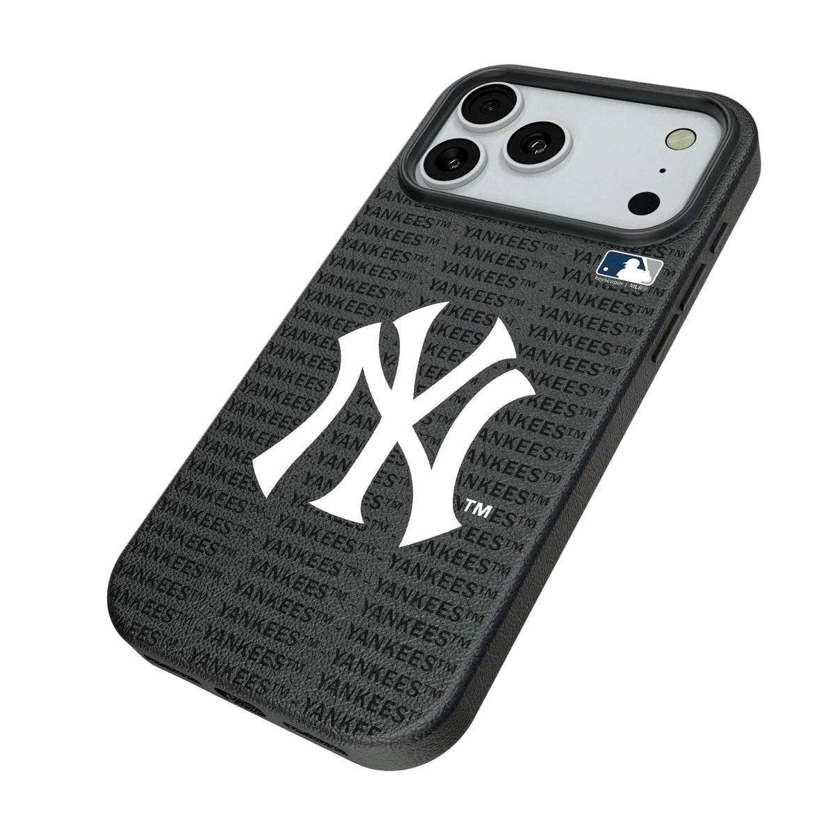 New York Yankees Text Backdrop MagSafe Compatible Phone Case for Apple iPhone