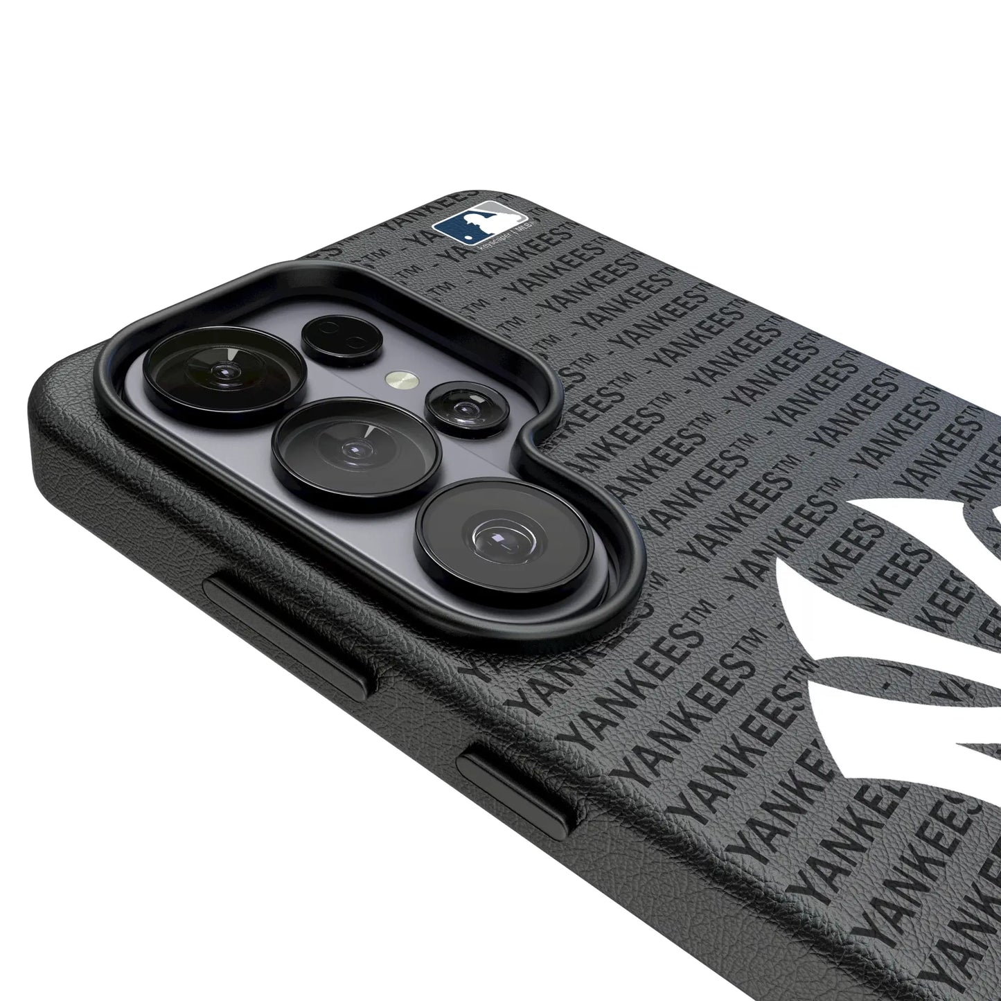 New York Yankees Text Backdrop MagSafe Compatible Phone Case for Samsung Galaxy