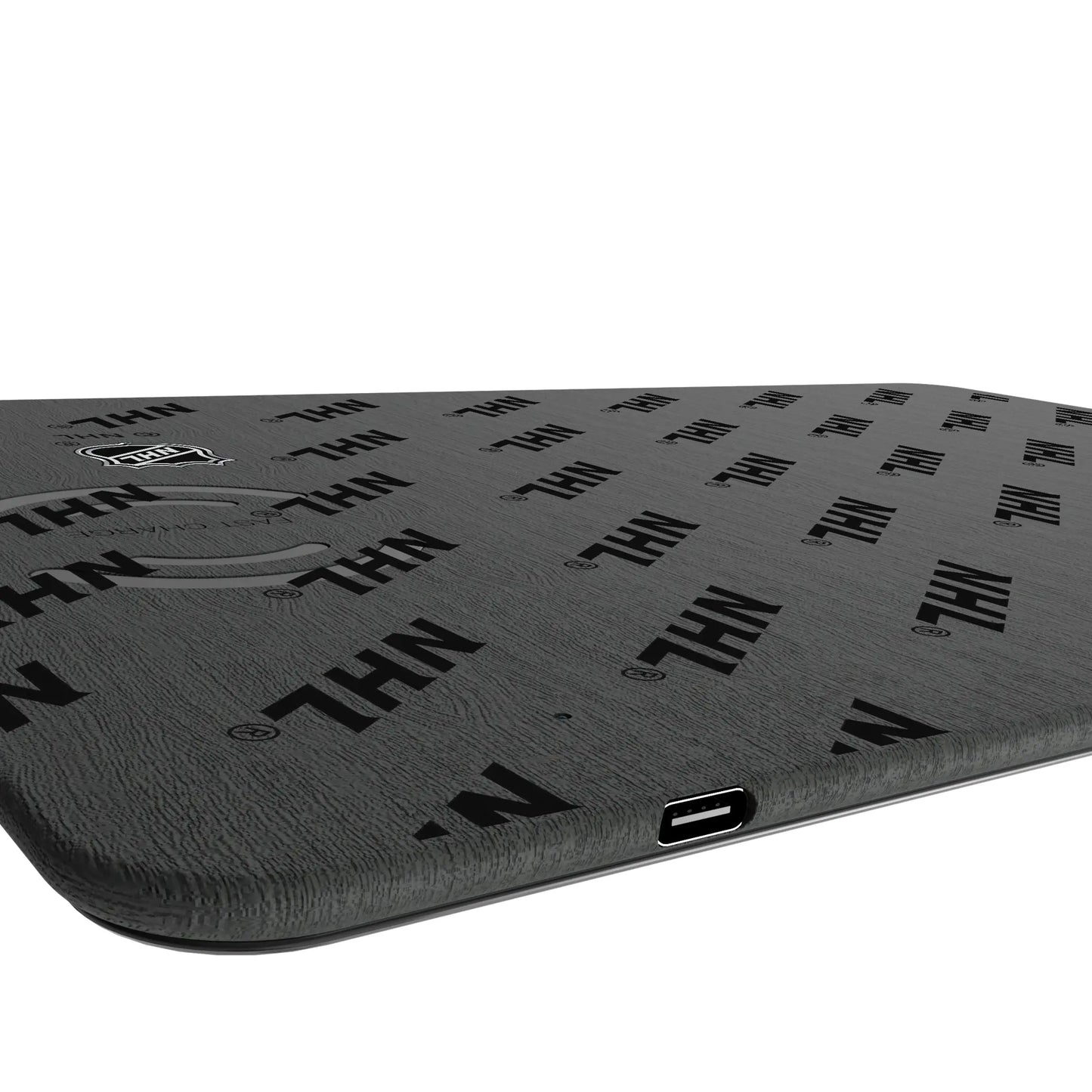 NHL Fashion Pattern 15-Watt Wireless Charger and Mouse Pad