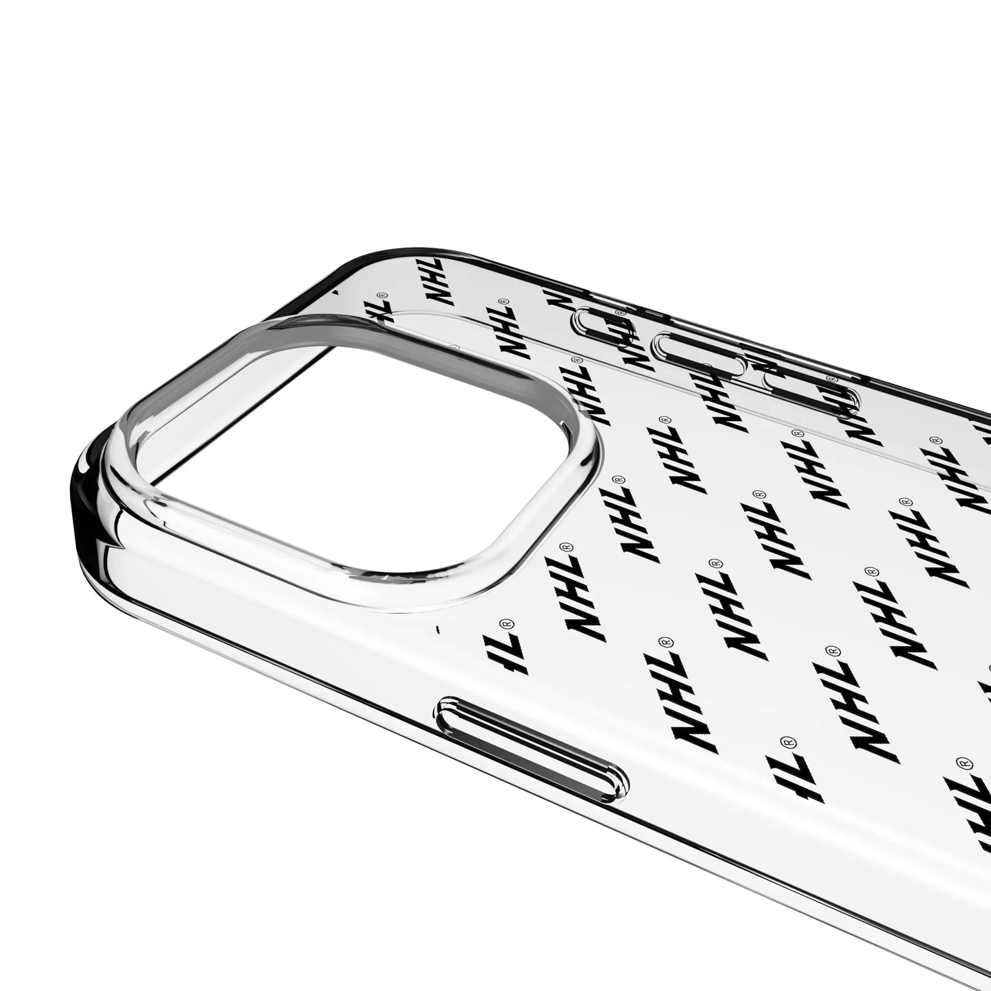 NHL Fashion Pattern Clear Phone Case for Apple iPhone