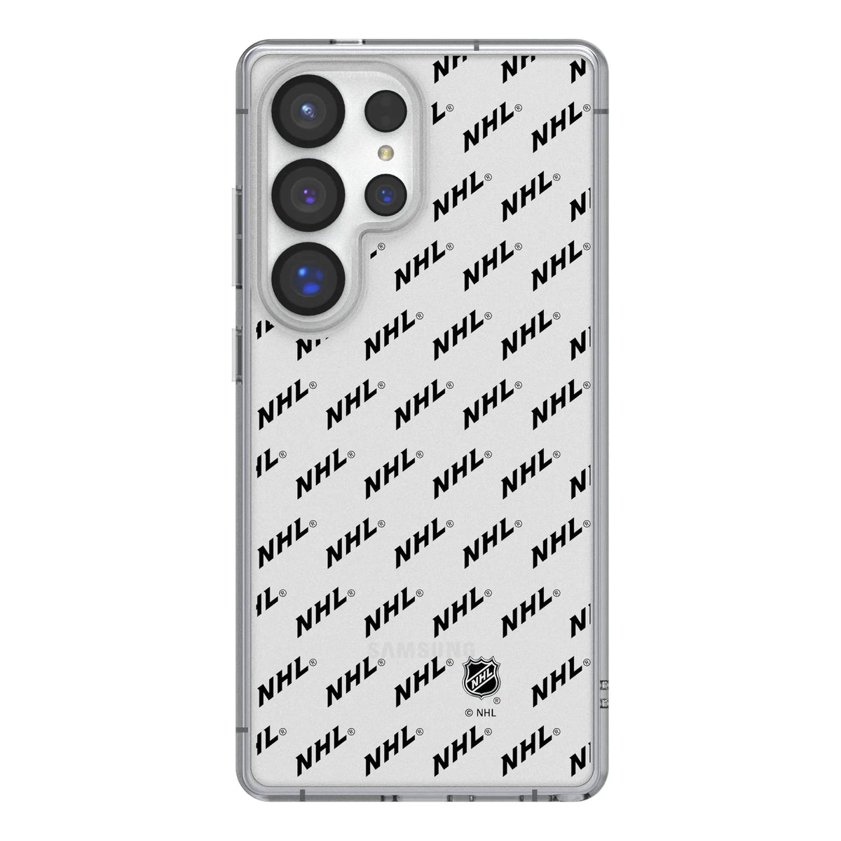 NHL Fashion Pattern Clear Phone Case for Samsung Galaxy