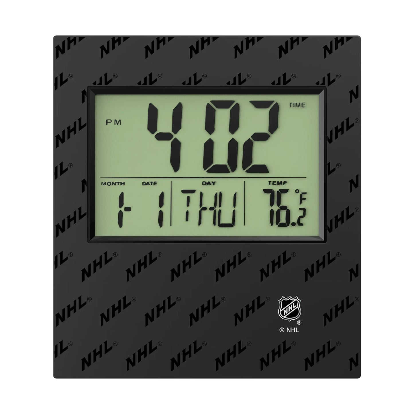 NHL Fashion Pattern Wall Clock