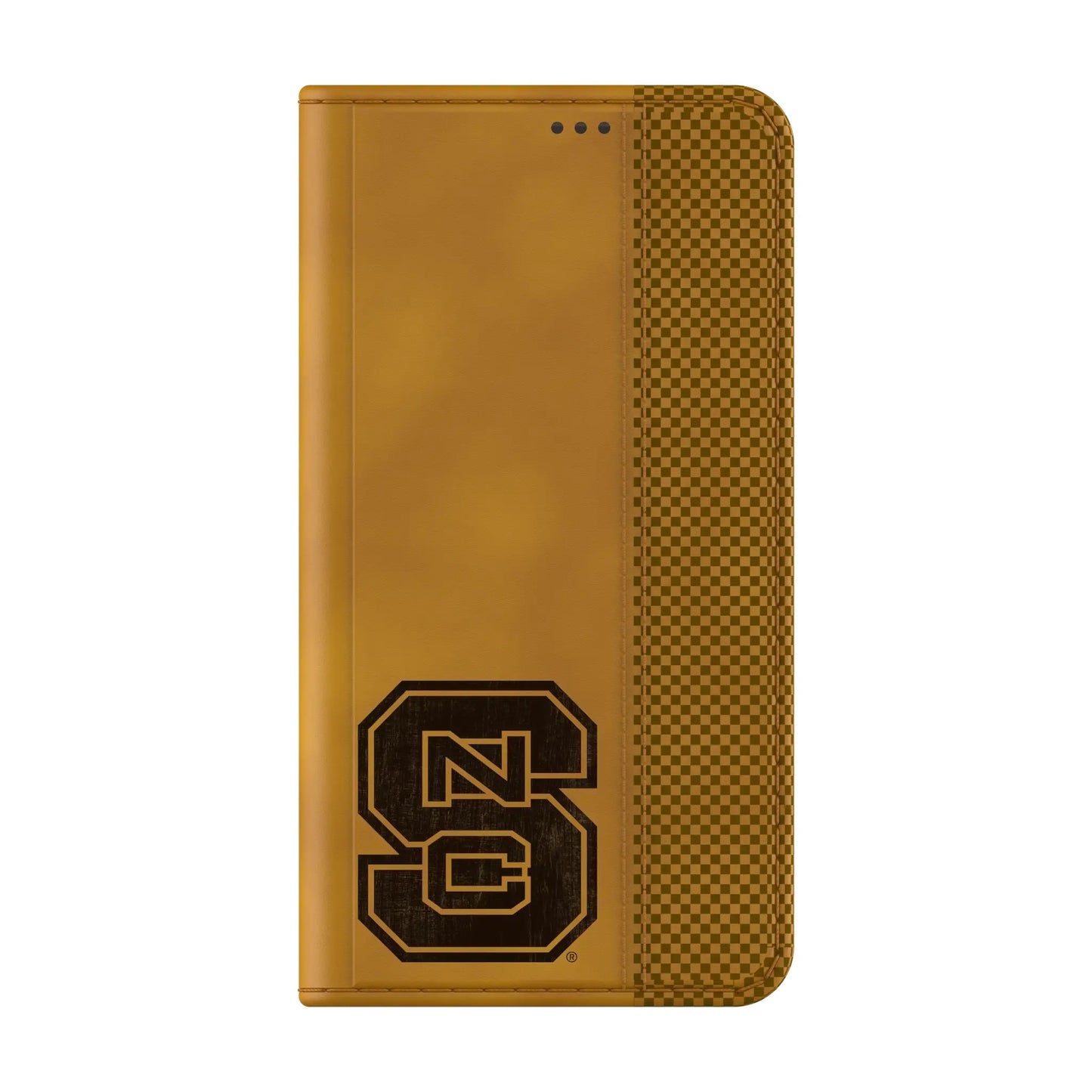 North Carolina State University Wolfpack Burn Folio Phone Case for Samsung Galaxy