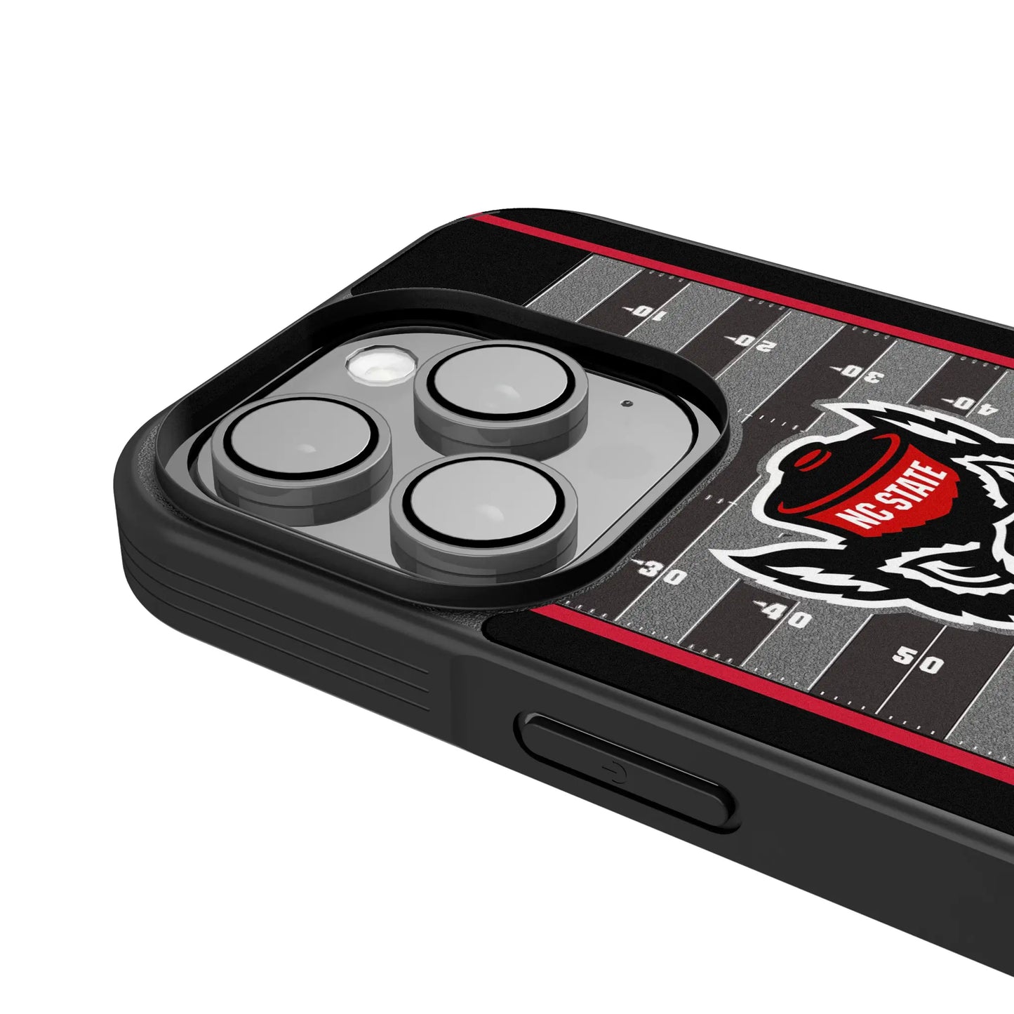 North Carolina State University Wolfpack Field Bump Phone Case for Apple iPhone