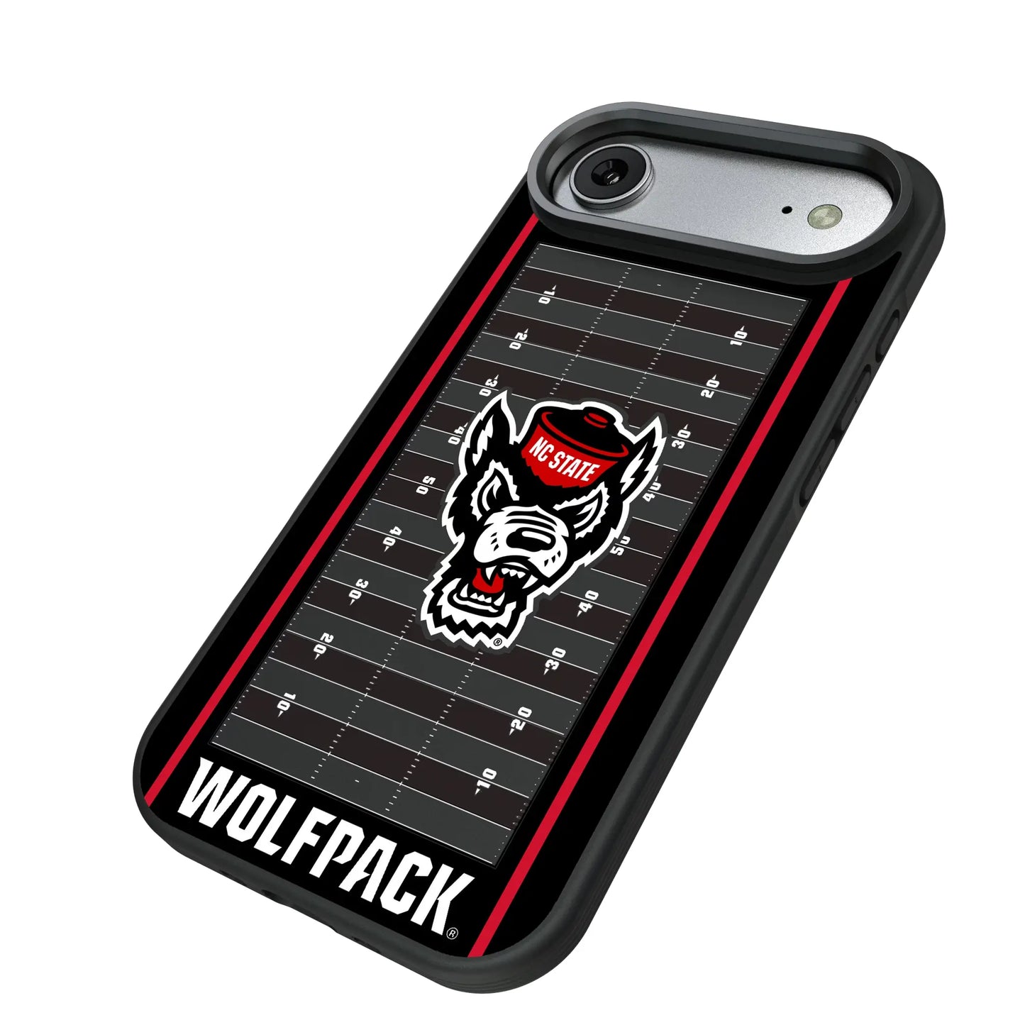 North Carolina State University Wolfpack Field Bump Phone Case for Apple iPhone