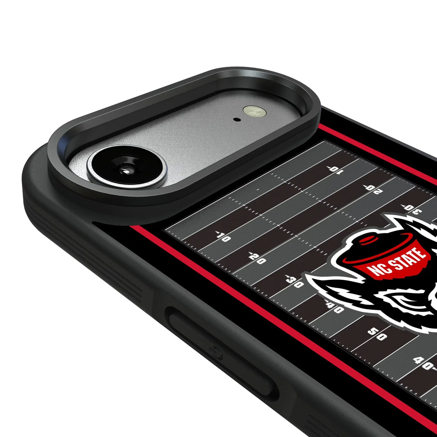 North Carolina State University Wolfpack Field Bump Phone Case for Apple iPhone