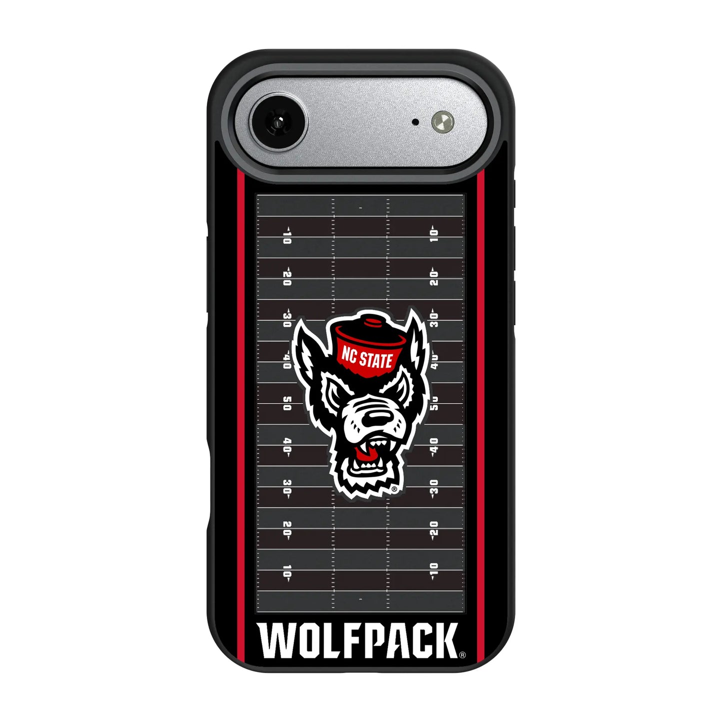North Carolina State University Wolfpack Field Bump Phone Case for Apple iPhone