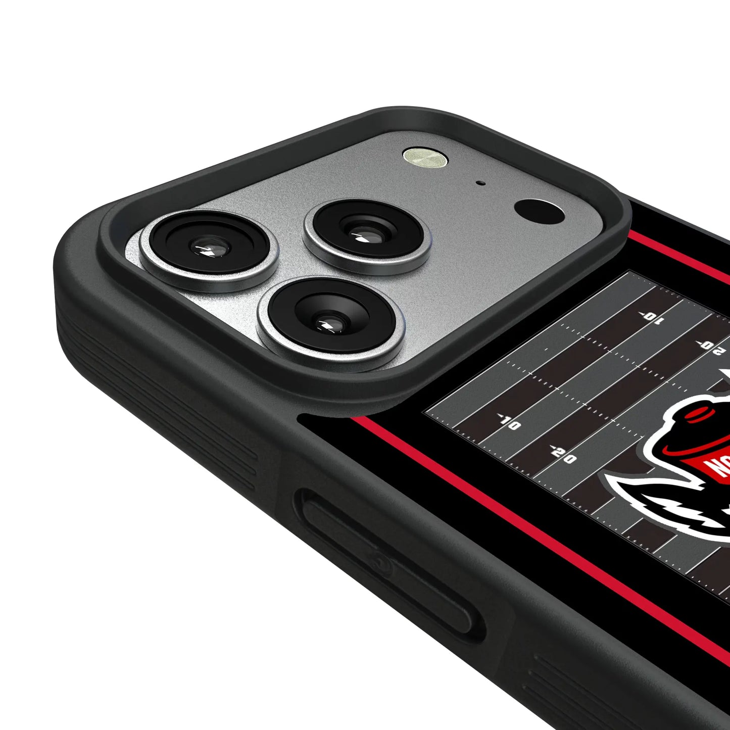 North Carolina State University Wolfpack Field Bump Phone Case for Apple iPhone