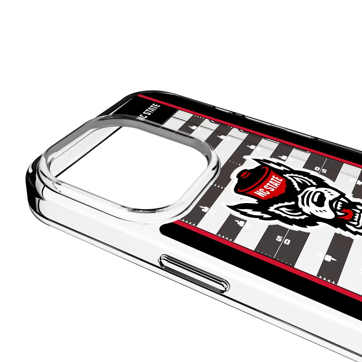 North Carolina State University Wolfpack Field Clear Phone Case for Apple iPhone