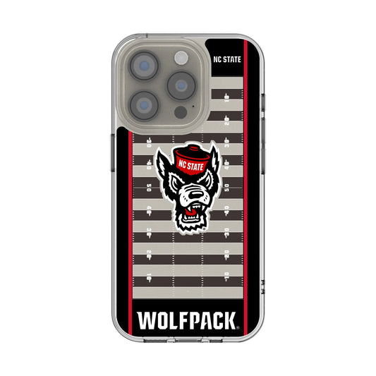 North Carolina State University Wolfpack Field Clear Phone Case for Apple iPhone