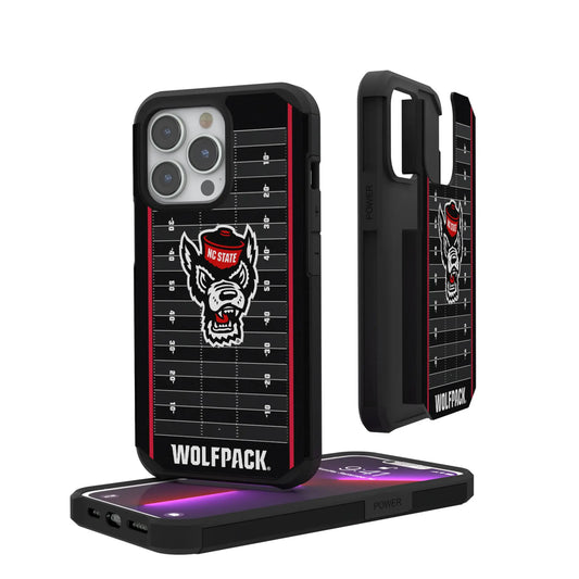 North Carolina State University Wolfpack Field Rugged Phone Case for Apple iPhone