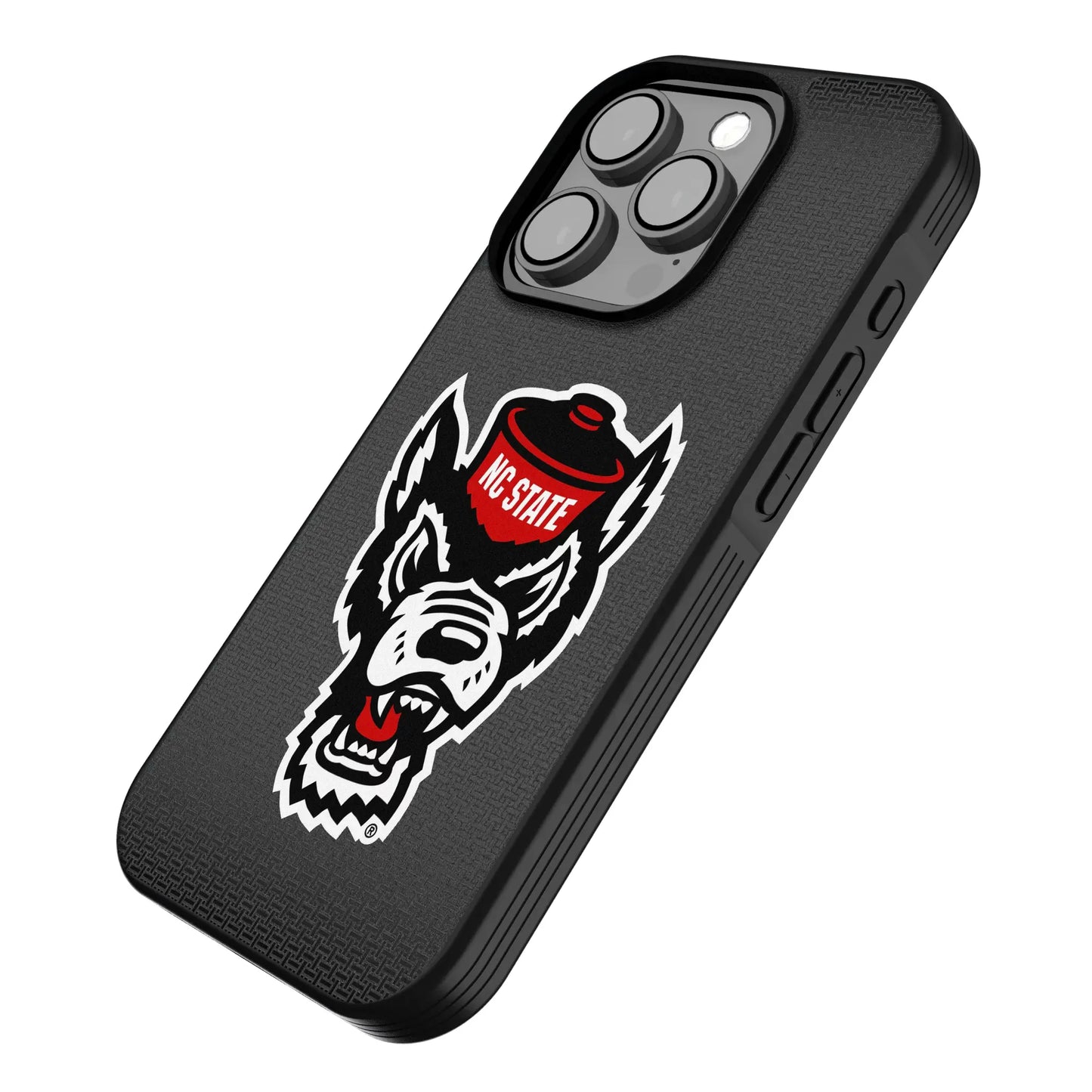 North Carolina State University Wolfpack Linen Bump Phone Case for Apple iPhone