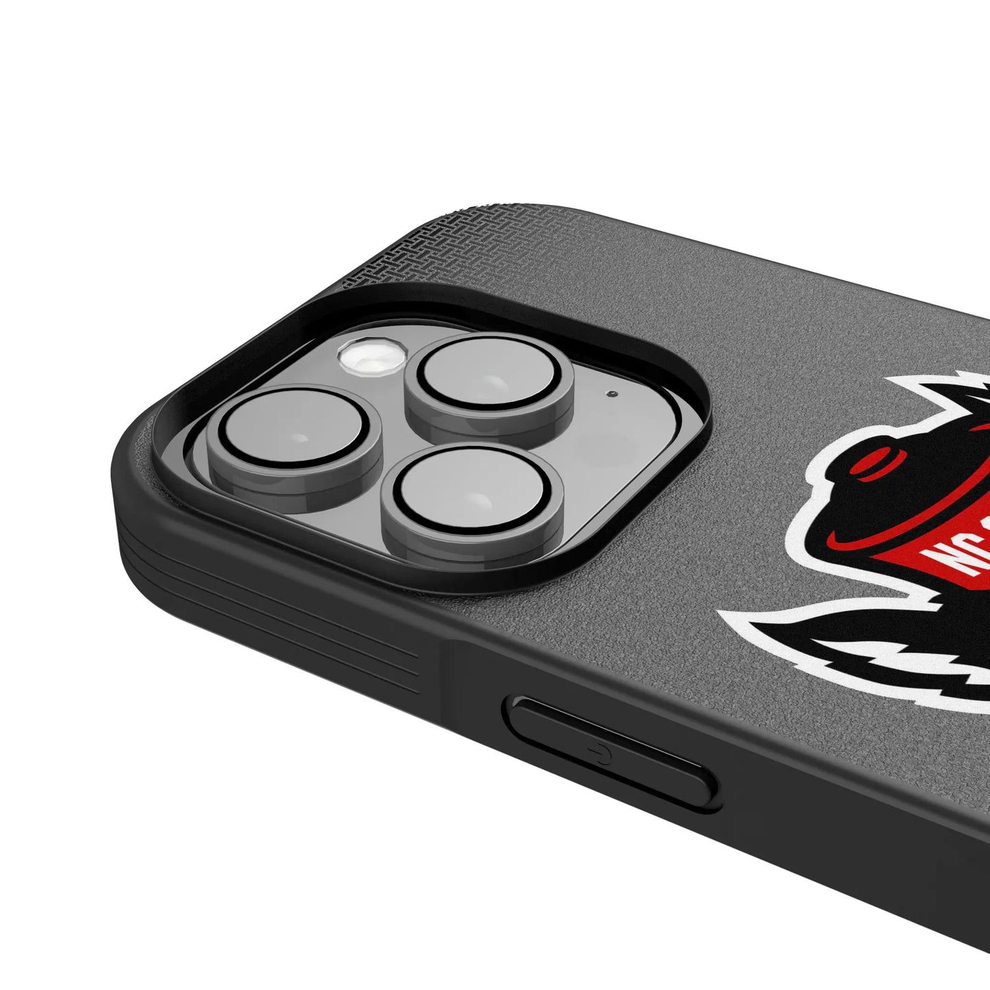 North Carolina State University Wolfpack Linen Bump Phone Case for Apple iPhone