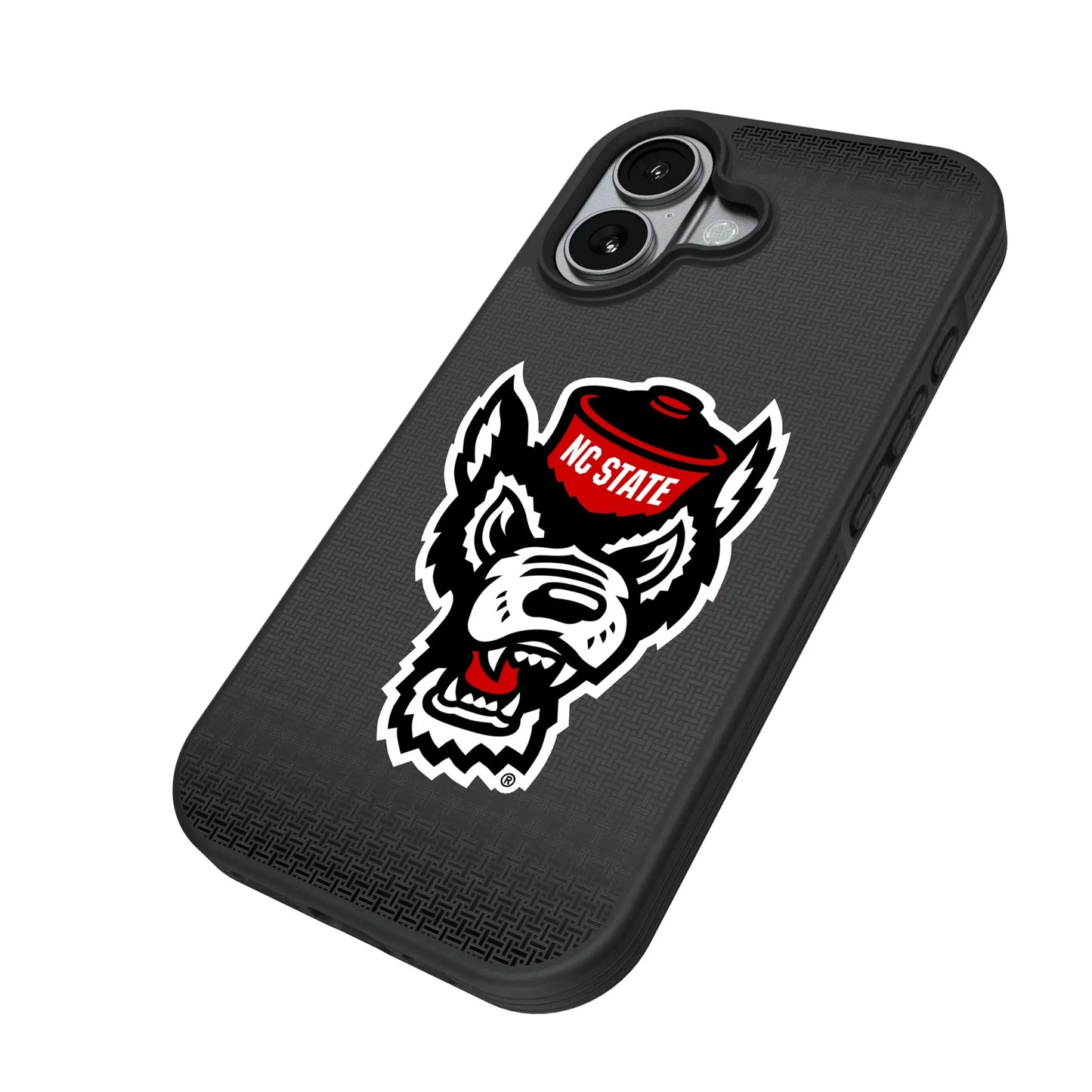 North Carolina State University Wolfpack Linen Bump Phone Case for Apple iPhone