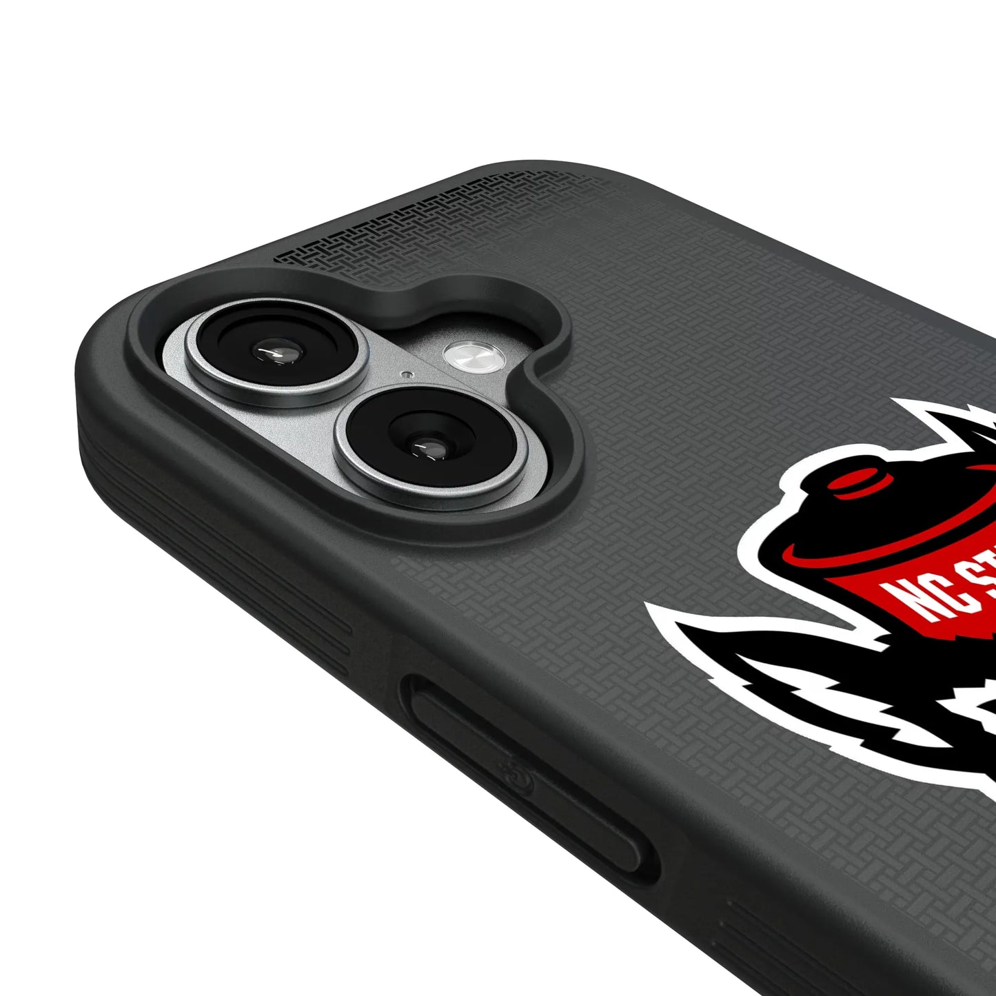 North Carolina State University Wolfpack Linen Bump Phone Case for Apple iPhone